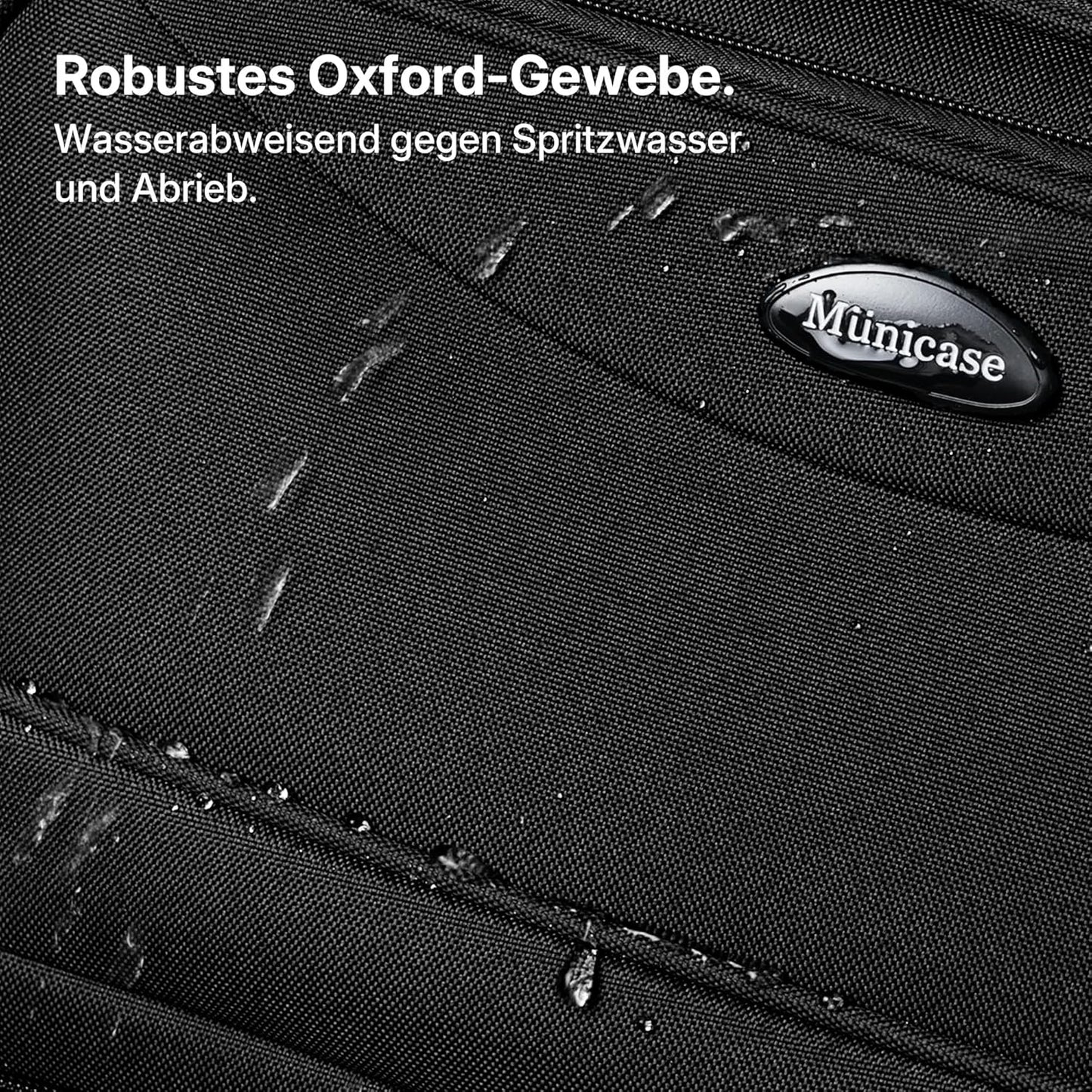 Erweiterbarer XL-Stoffkoffer, Schwarz Koffer XL (79 cm) erweiterbar