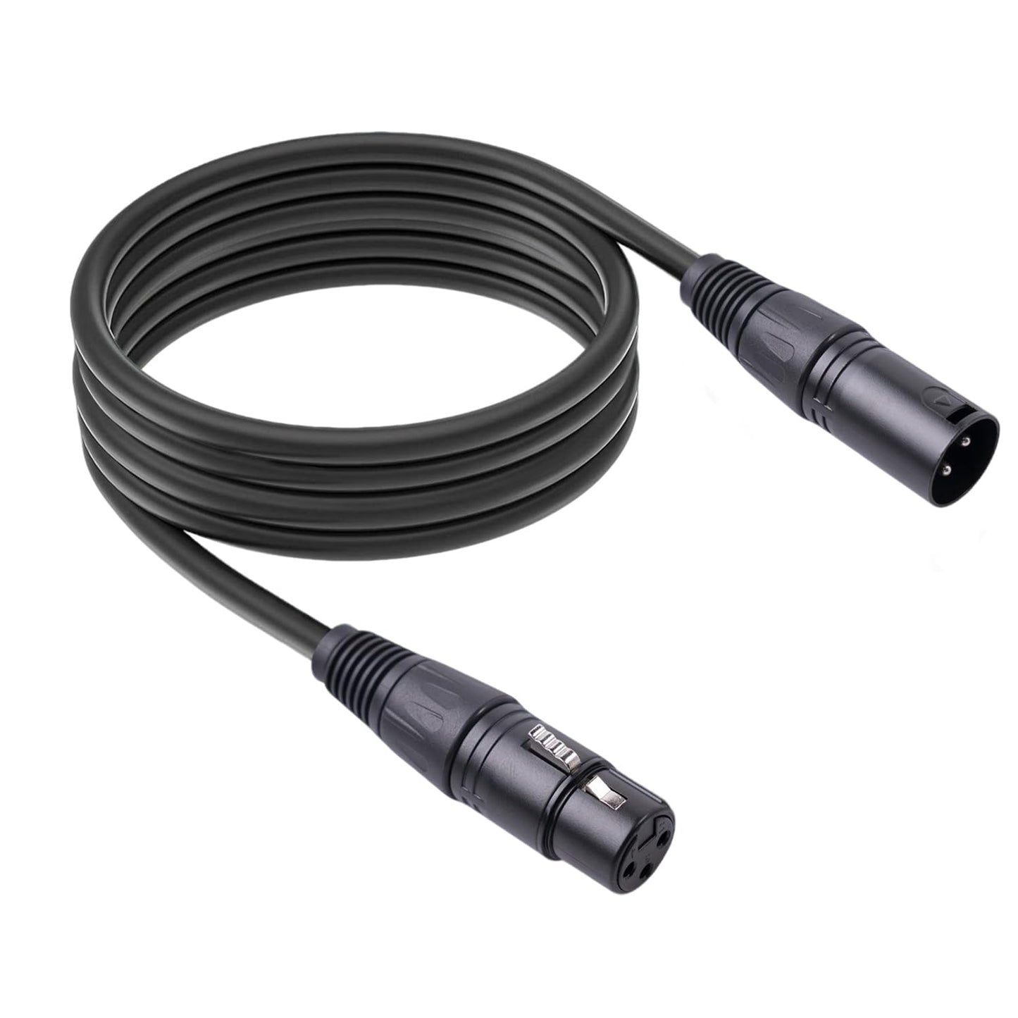 XLR-Mikrofonkabel 3-Pol für Studio & Bühne, 2M