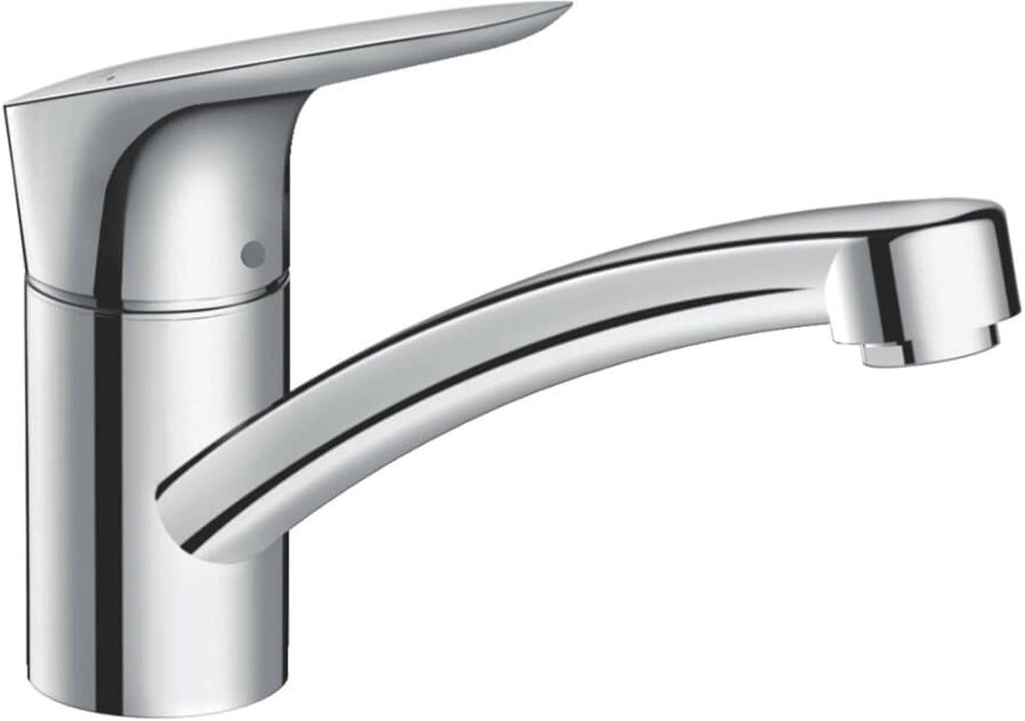 Logis, Chrom Auslaufhöhe 120mm wasser-und energiesparend / schwenkbar