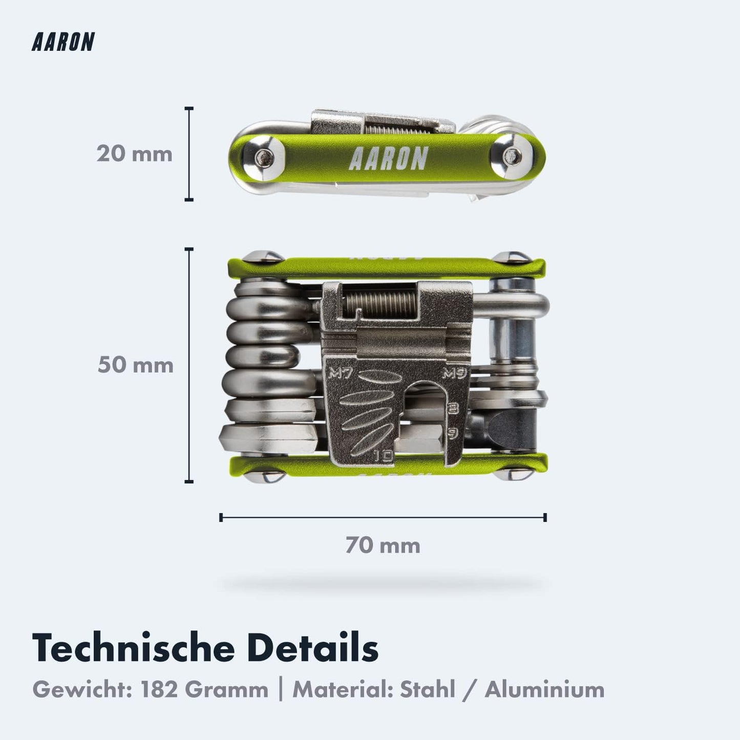 Velo Multitool, Grün