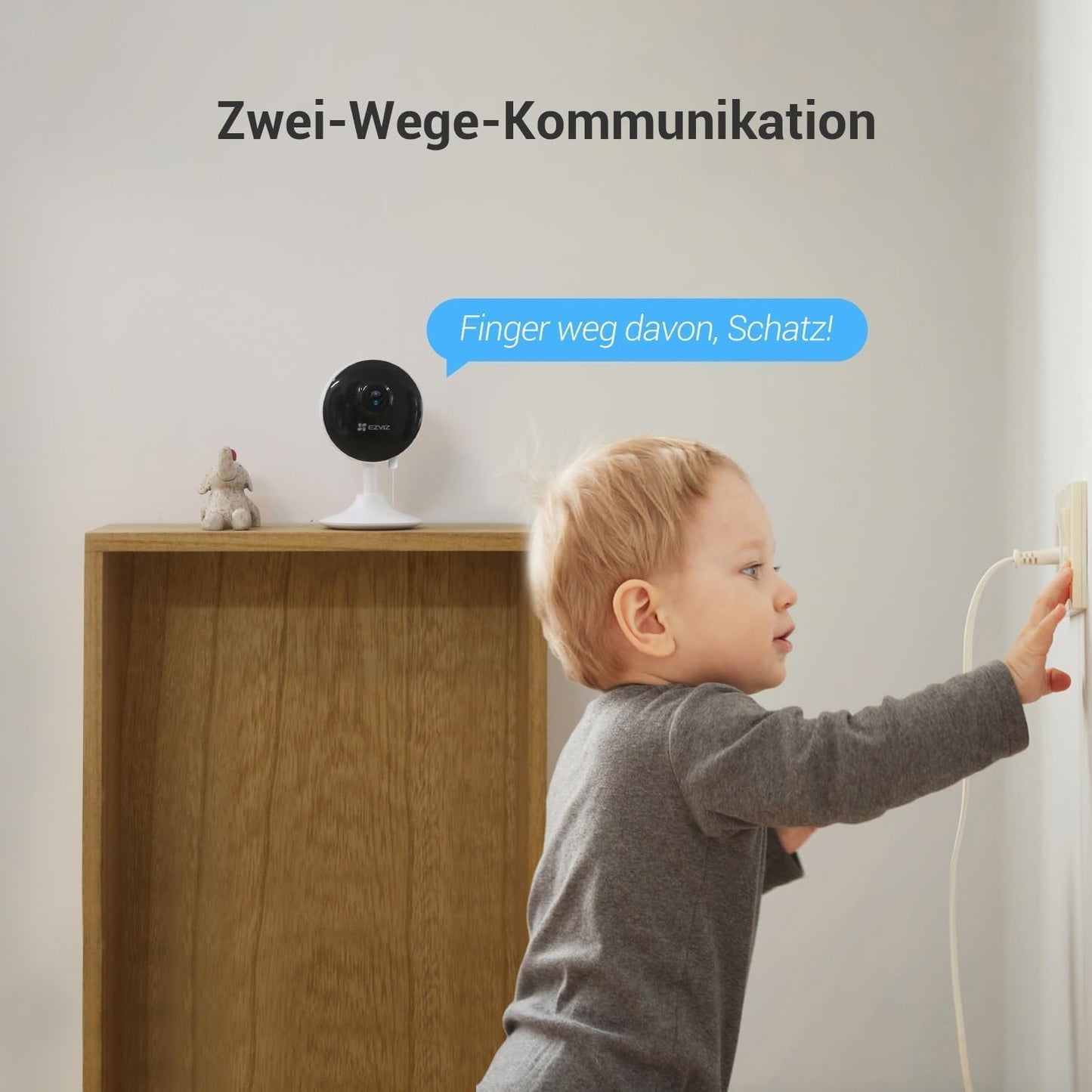 2-teiliges C1C Heimtierkamera Set mit Zwei-Wege-Audio, C1c 2 Set