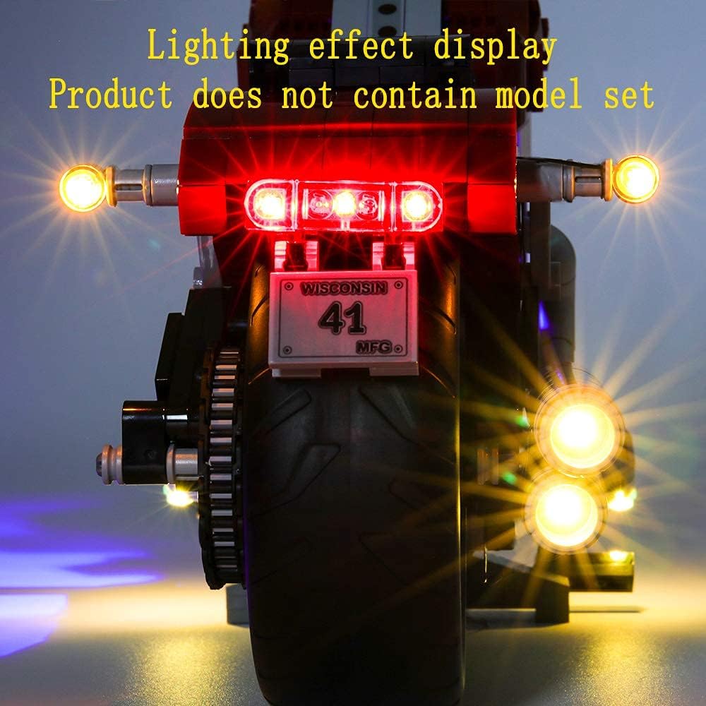 LED-Licht-Set: Lego Harley-Davidson Fat Boy (10269)