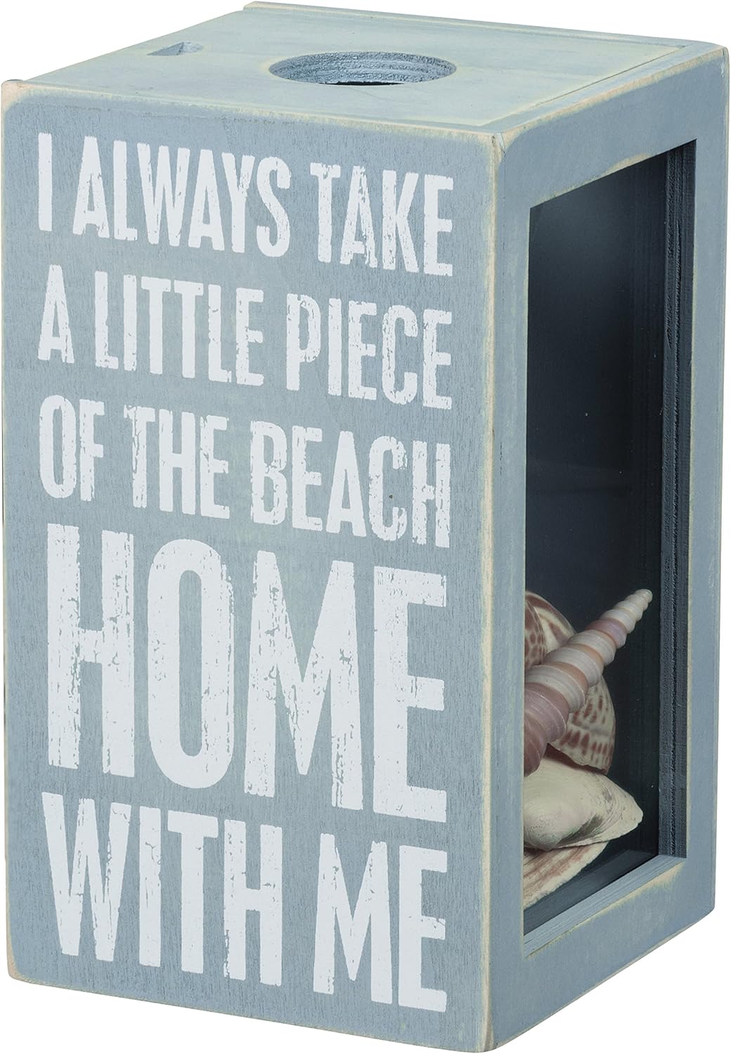 Zahnputzbecher, 4.25 x 7.25 x 4.25-Inches Piece Of The Beach With Me