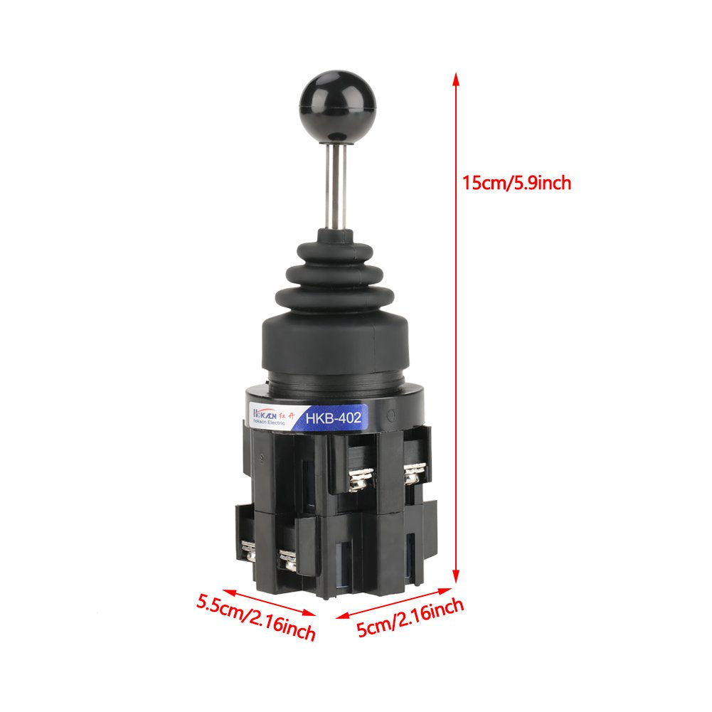 Hydraulischer 4-Wege-Joystickschalter mit Rückstellfeder