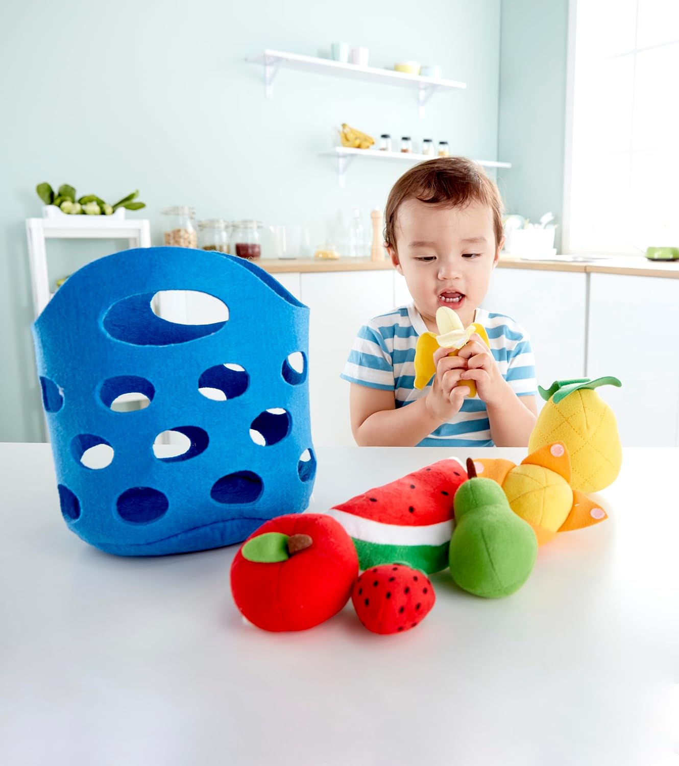 Obstkörbchen Stoffspiel-Set (8-teilig)