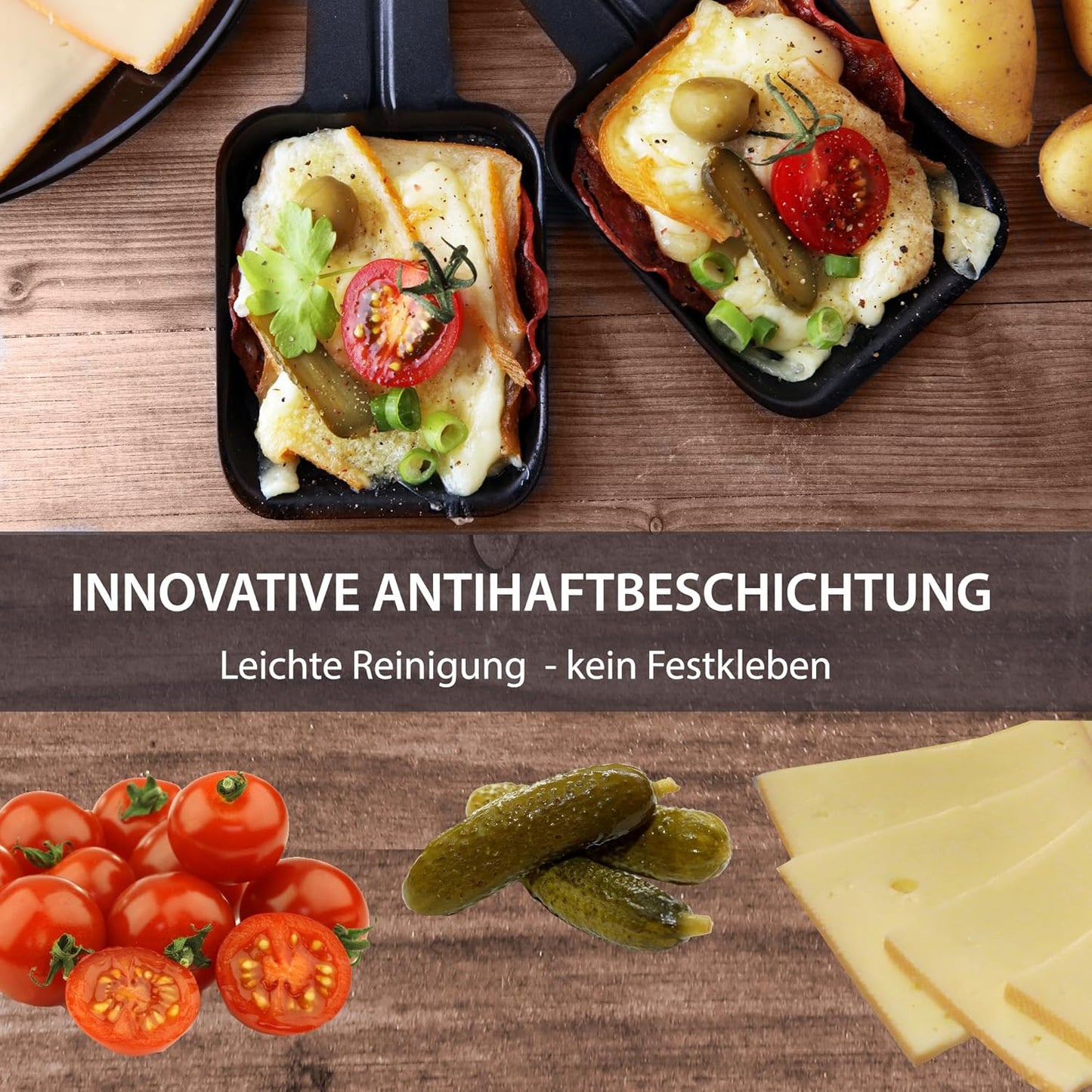 RAC-1500W-Bern Raclette-Grill Bernus