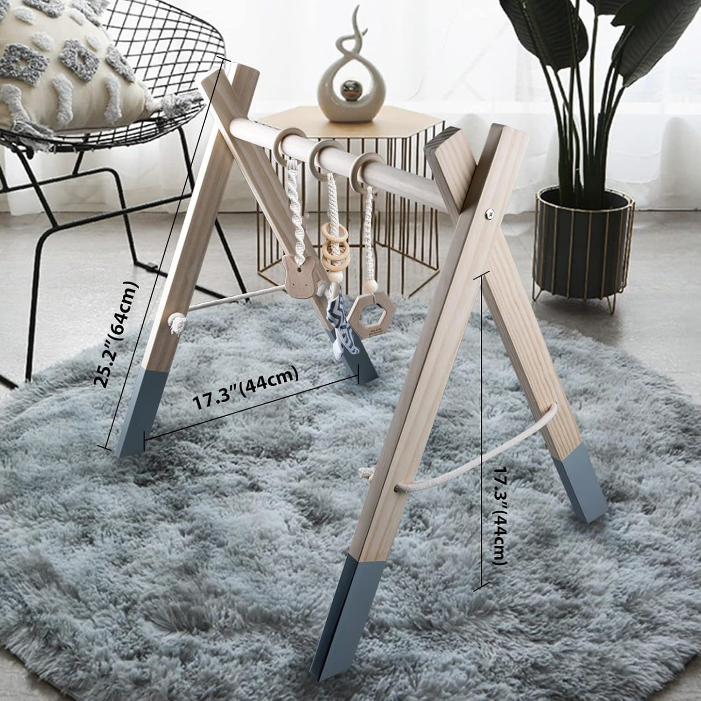 Spieltrapez Holz Babyspielzeug