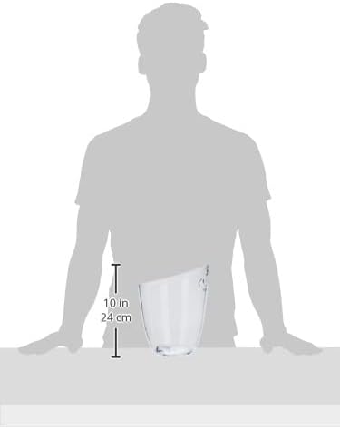 Sektkühler für eine Flasche, 1 Flasche Durchsichtig