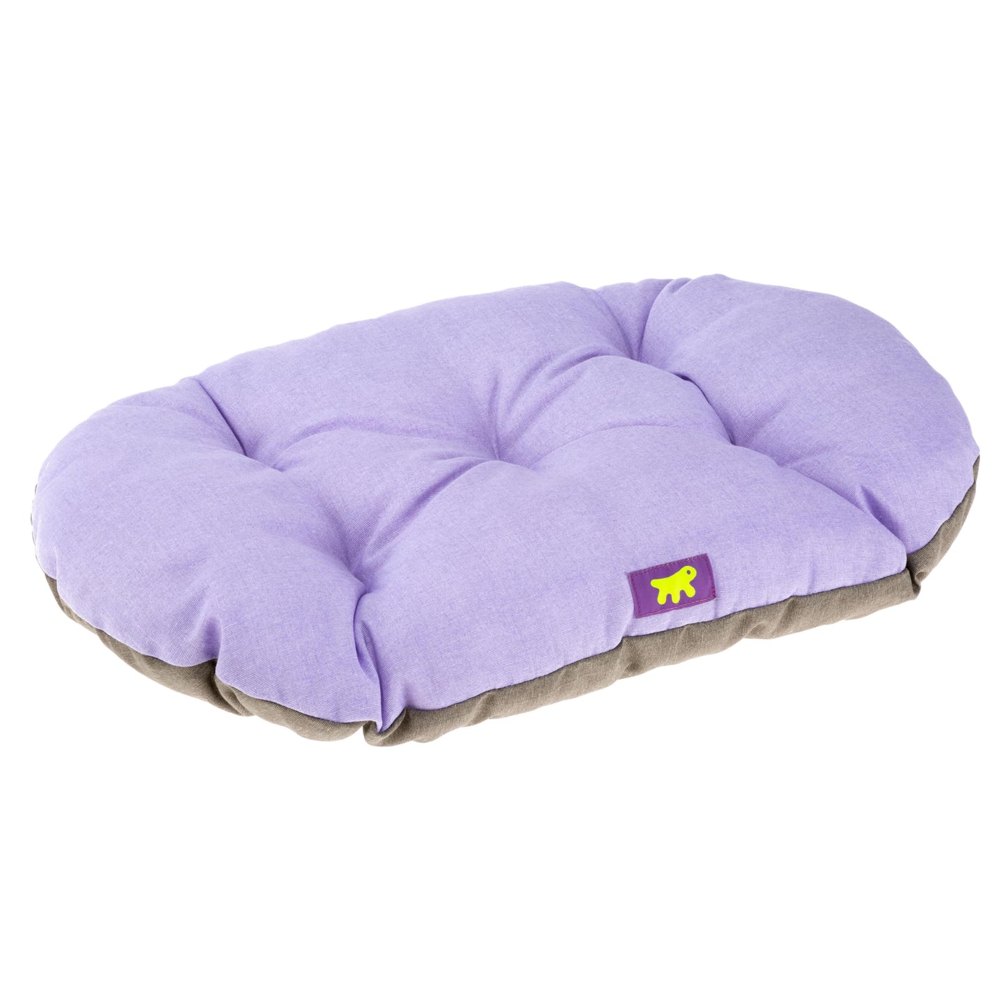 Hundebett Relax, Baumwolle L 100 x P 63 x H 9 cm Lila