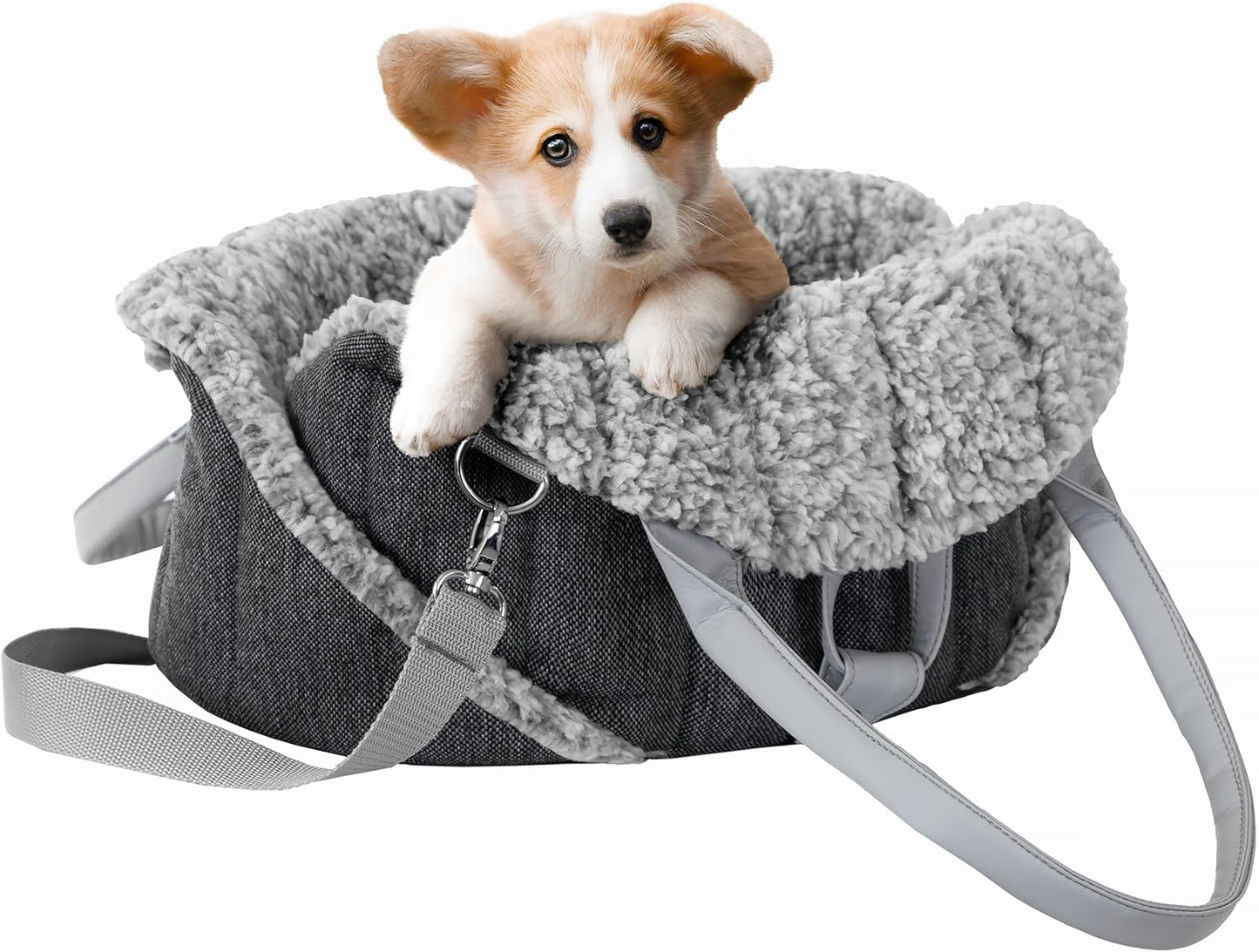Sea Shell Hundetasche, Grösse 2: 47x29x32 cm, Schwarz Inari
