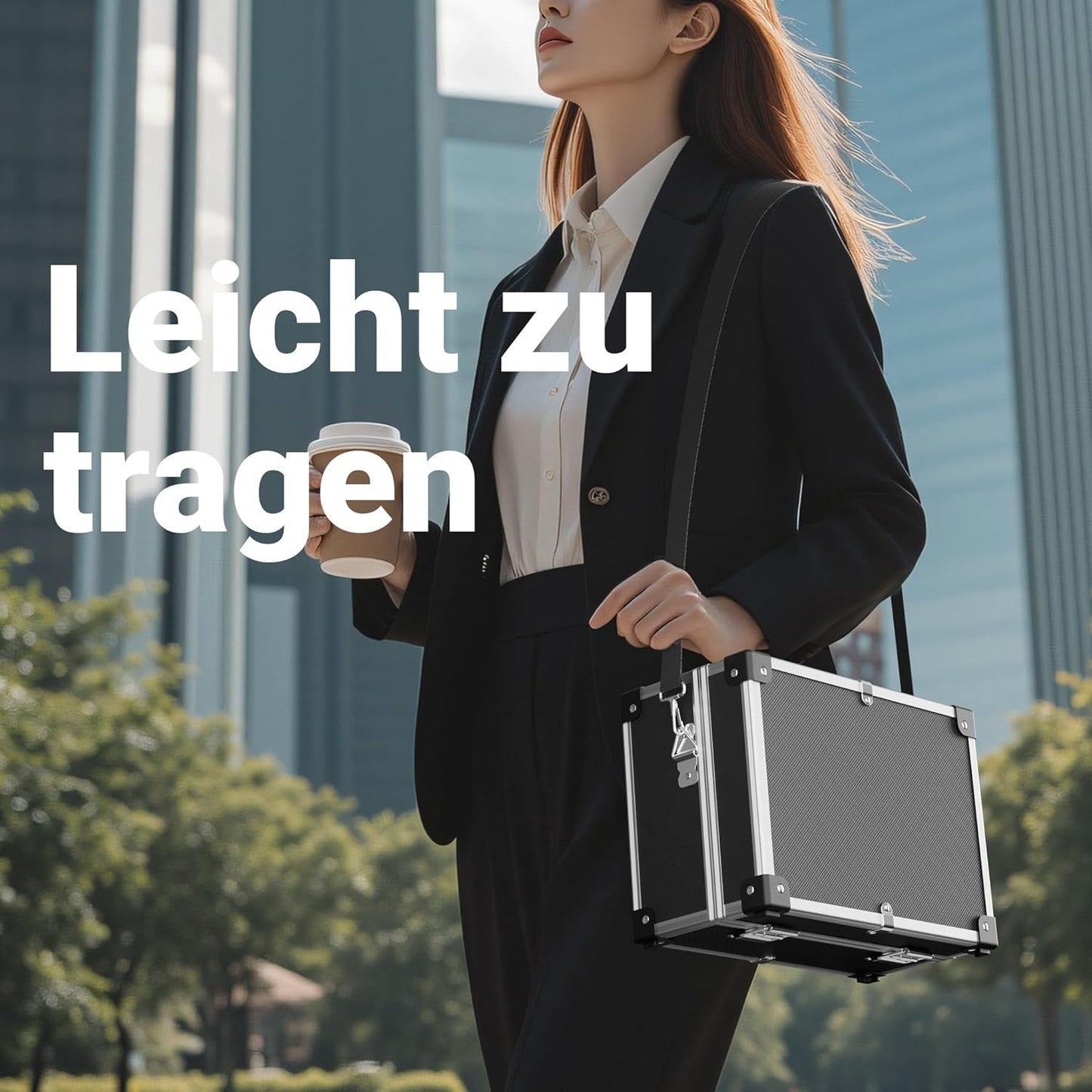 Universalkoffer, Schwarz Set 1-tlg.