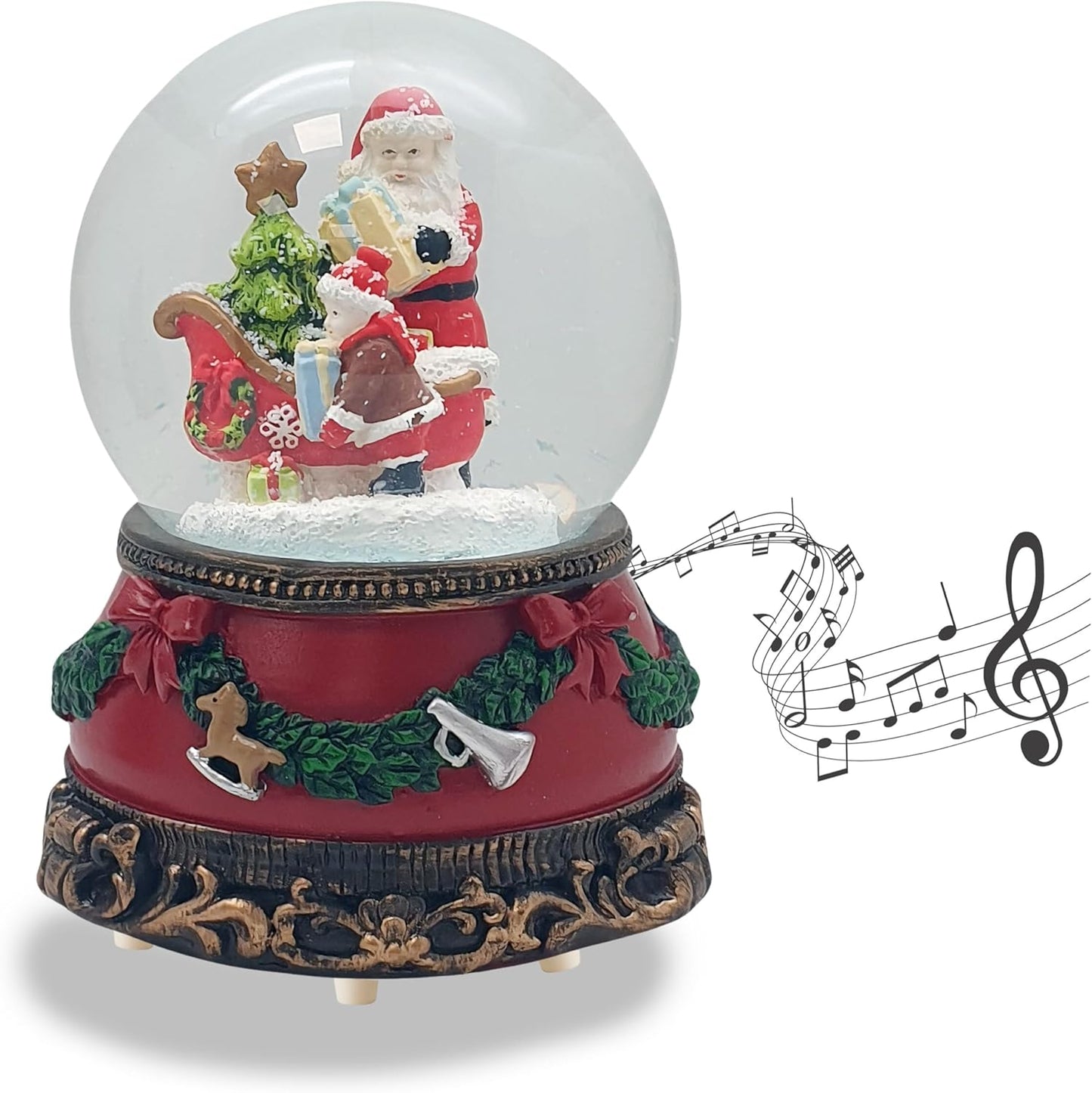 Schneekugel "Christmas Shopping"