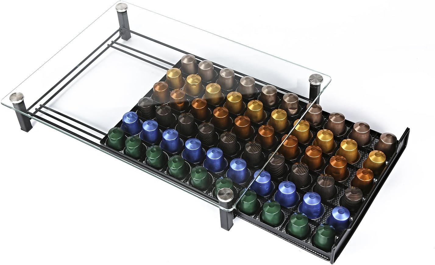 Kapselhalter für Nespresso, Klar