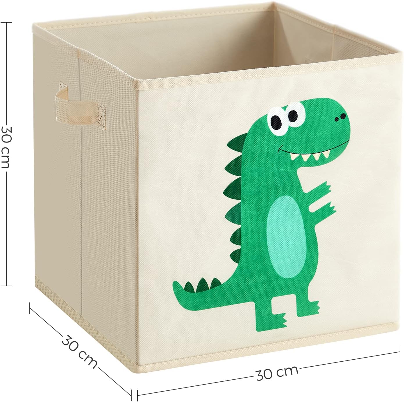 Faltbare Aufbewahrungskörbe mit Dinosaurier-Motiv (3er Set)