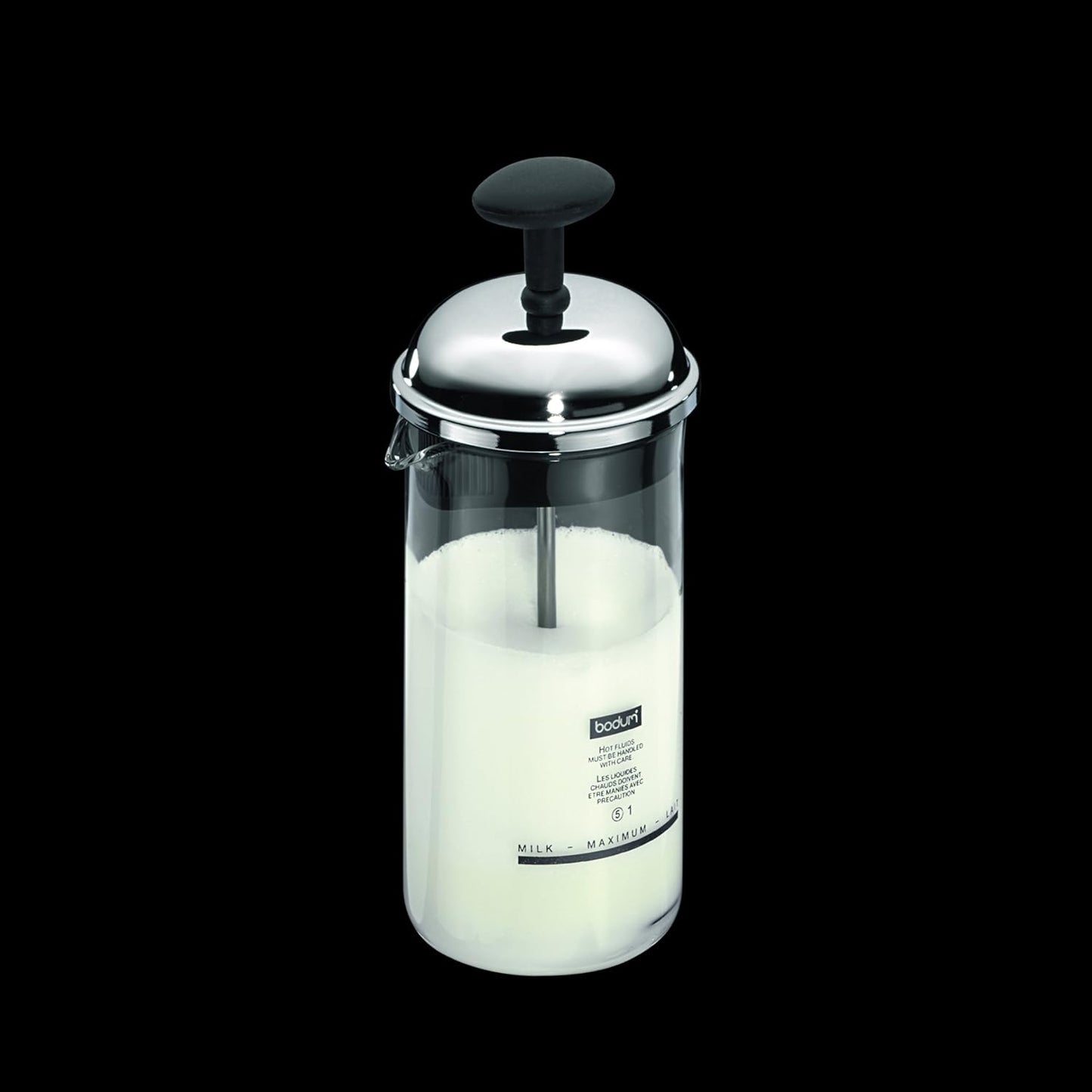 Kleiner Milchschäumer, Black 0.08 L (3 oz)