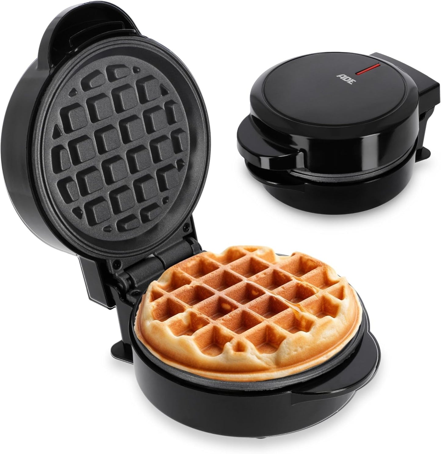 Rundes Mini-Waffeleisen, Runde Form