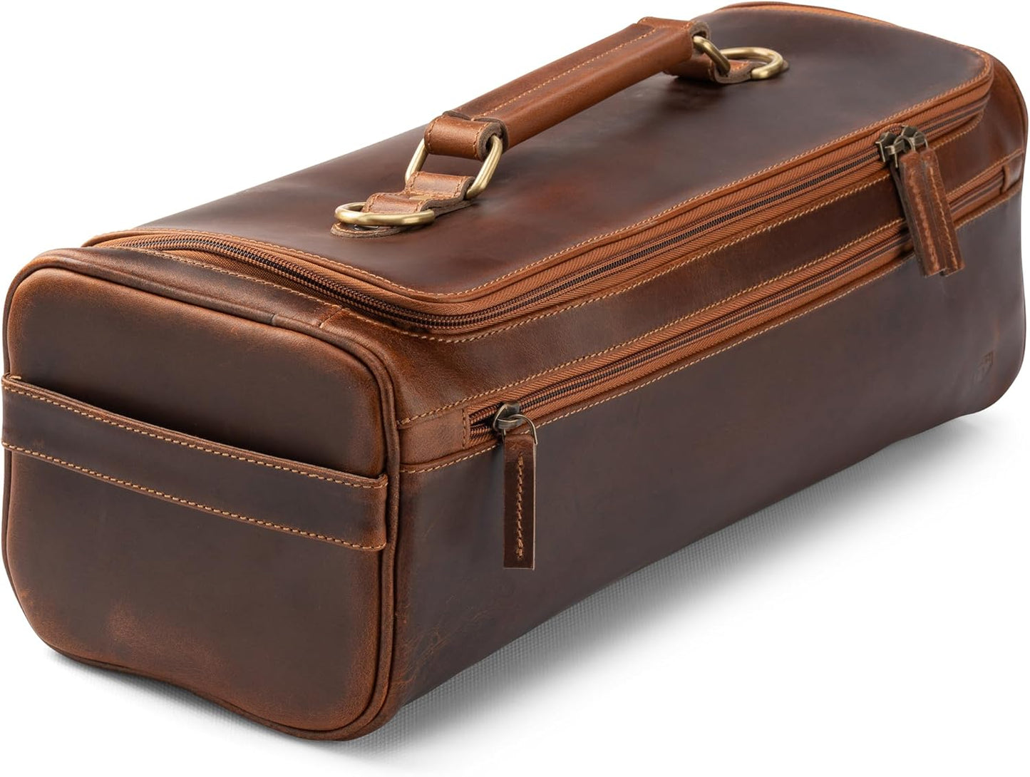 Arvid Messerrolltasche, Walnussbraun