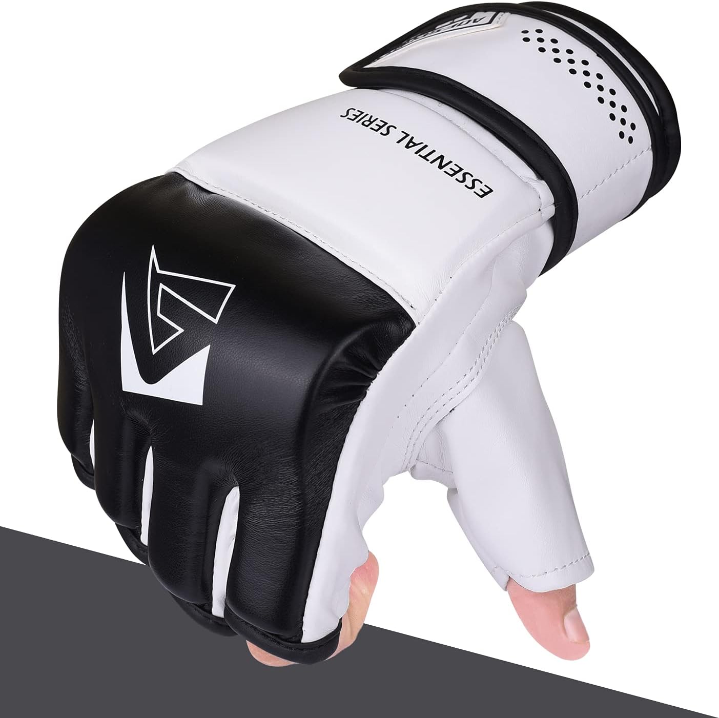 MMA-Boxhandschuhe, Schwarz S