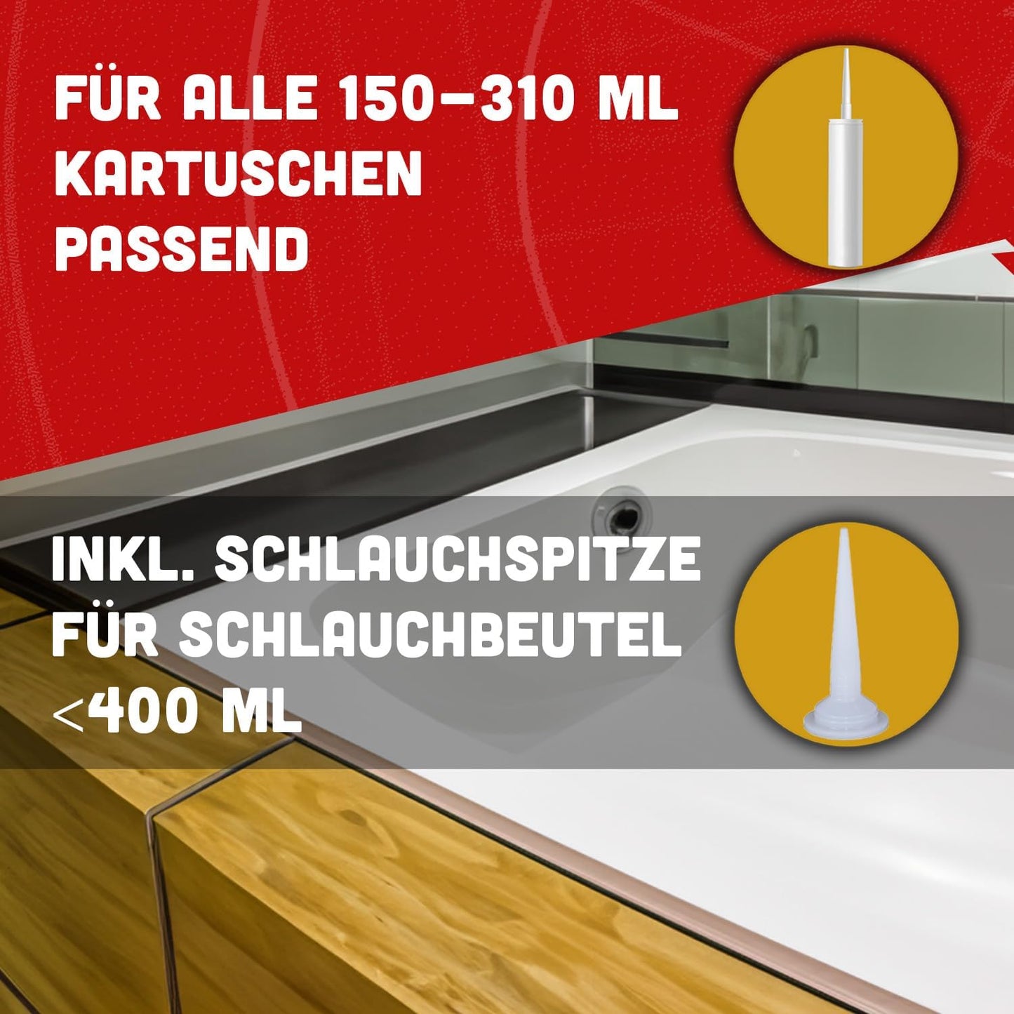 Kartuschenpresse, 400ml Geschlossen