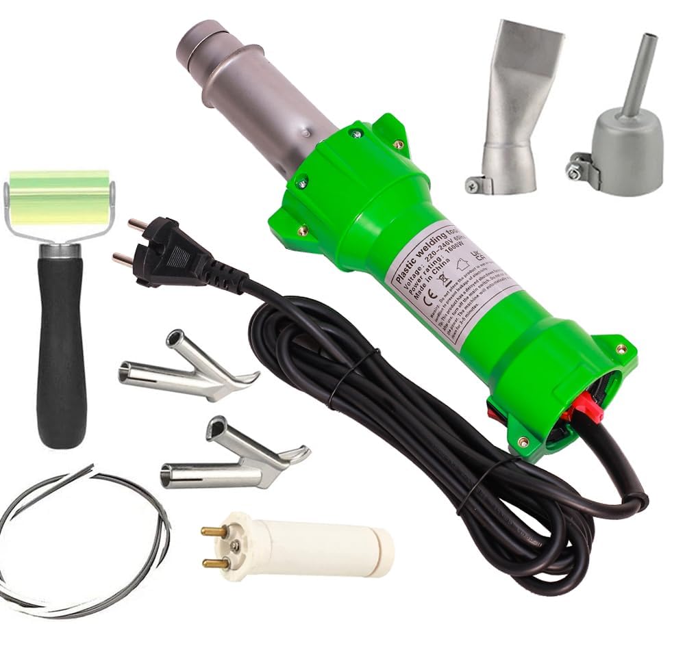 Heissluftpistole mit LED-Beleuchtung