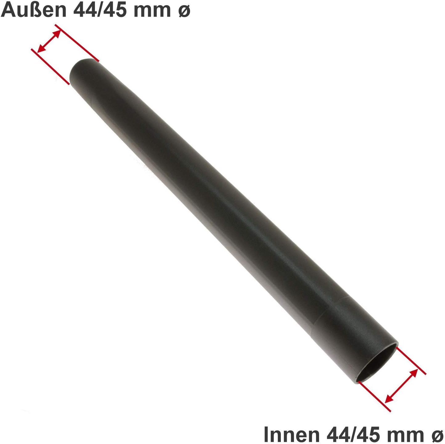 Verlängerungsrohr-Set für Staubsauger, 2 Stück