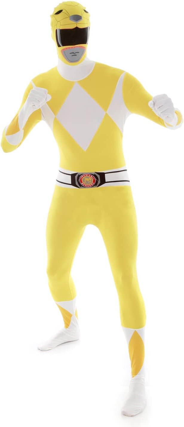 Power-Rangers Kostüm, Gelb / M