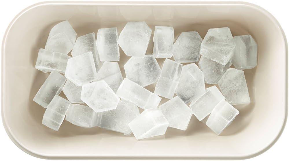 Eiswürfelbox, Schwarz