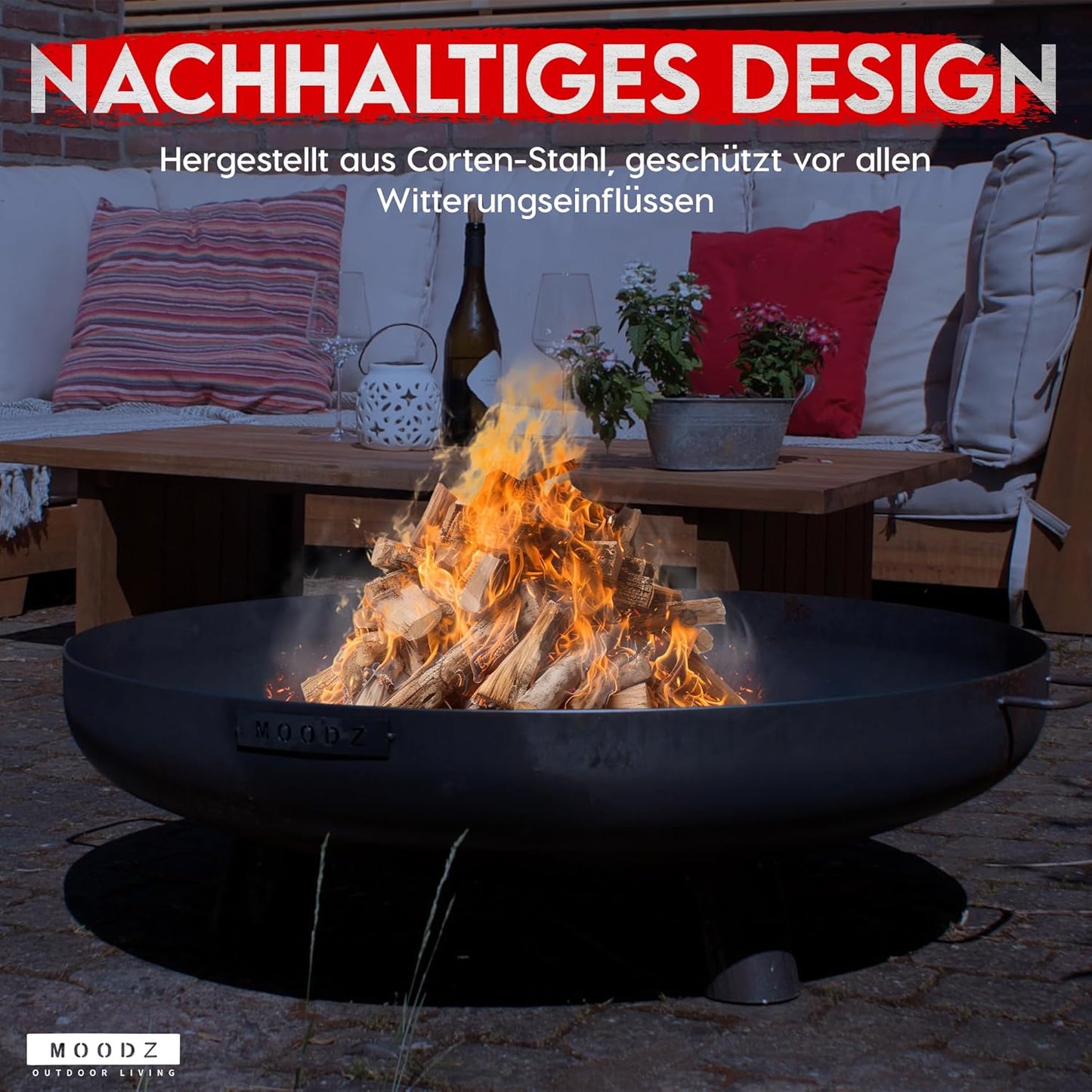 Feuerschale, Ø100 cm F&H