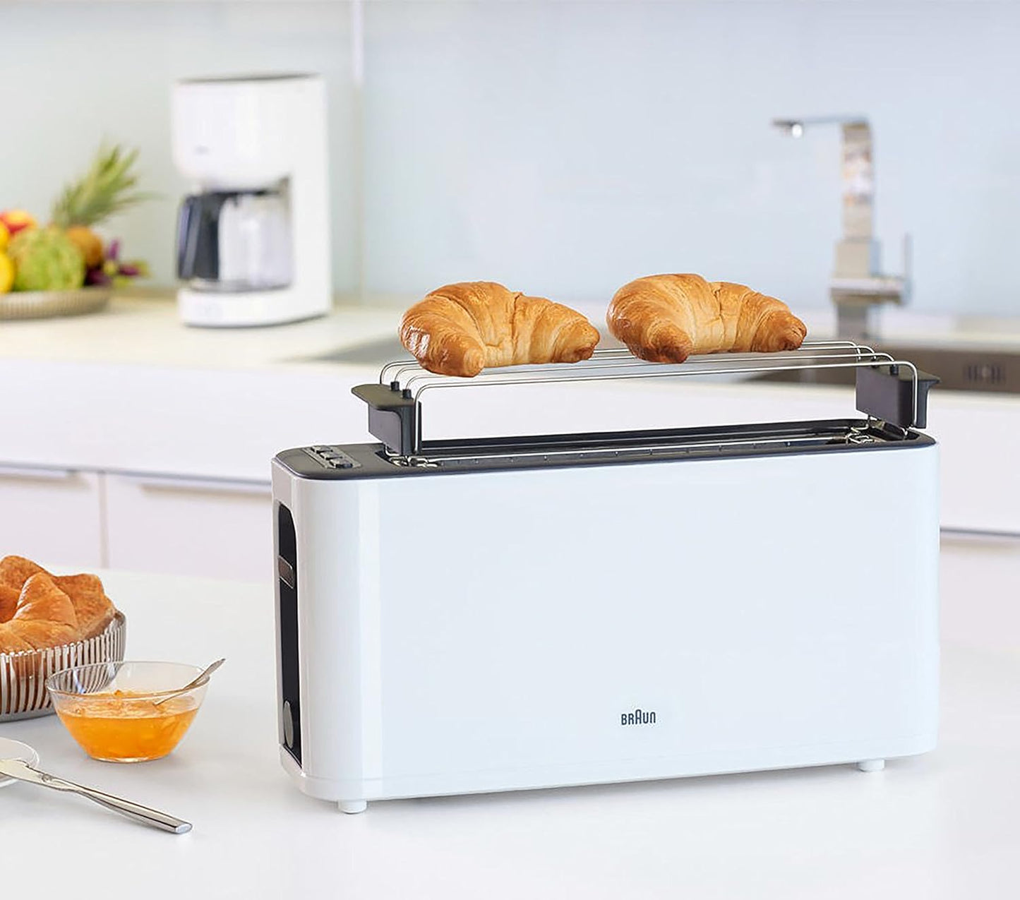 Toaster HT 3110 WH, Weiß