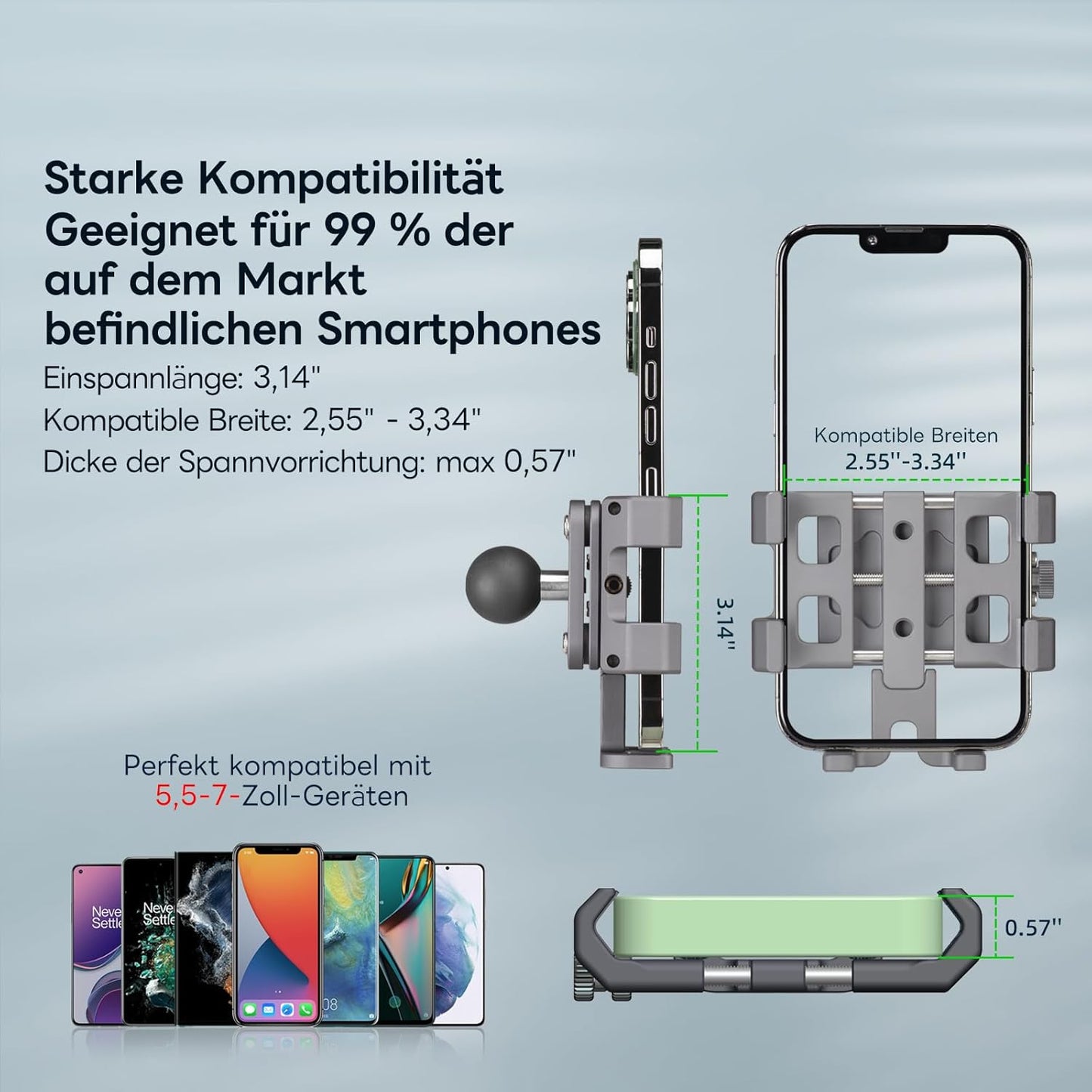 CPC-DG09SA Handyhalterung für Motorräder