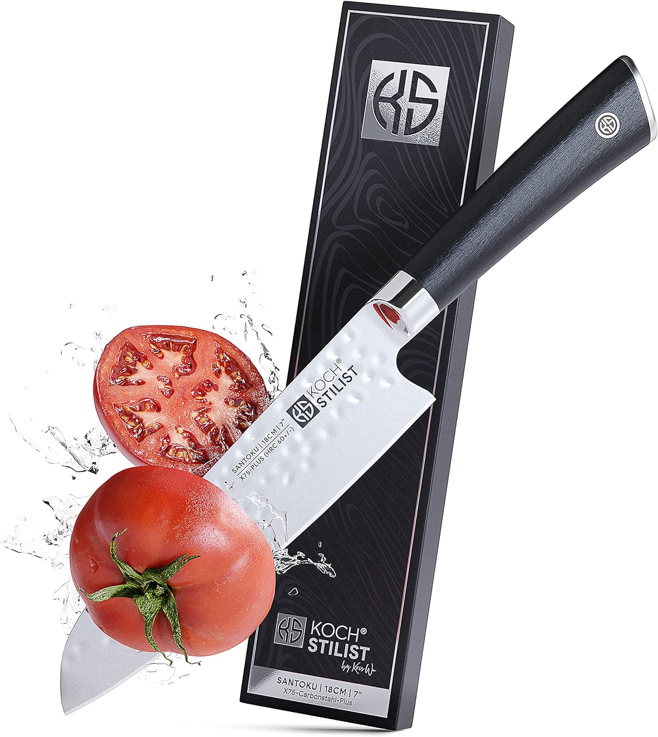 Santoku Messer, Santoku 18cm