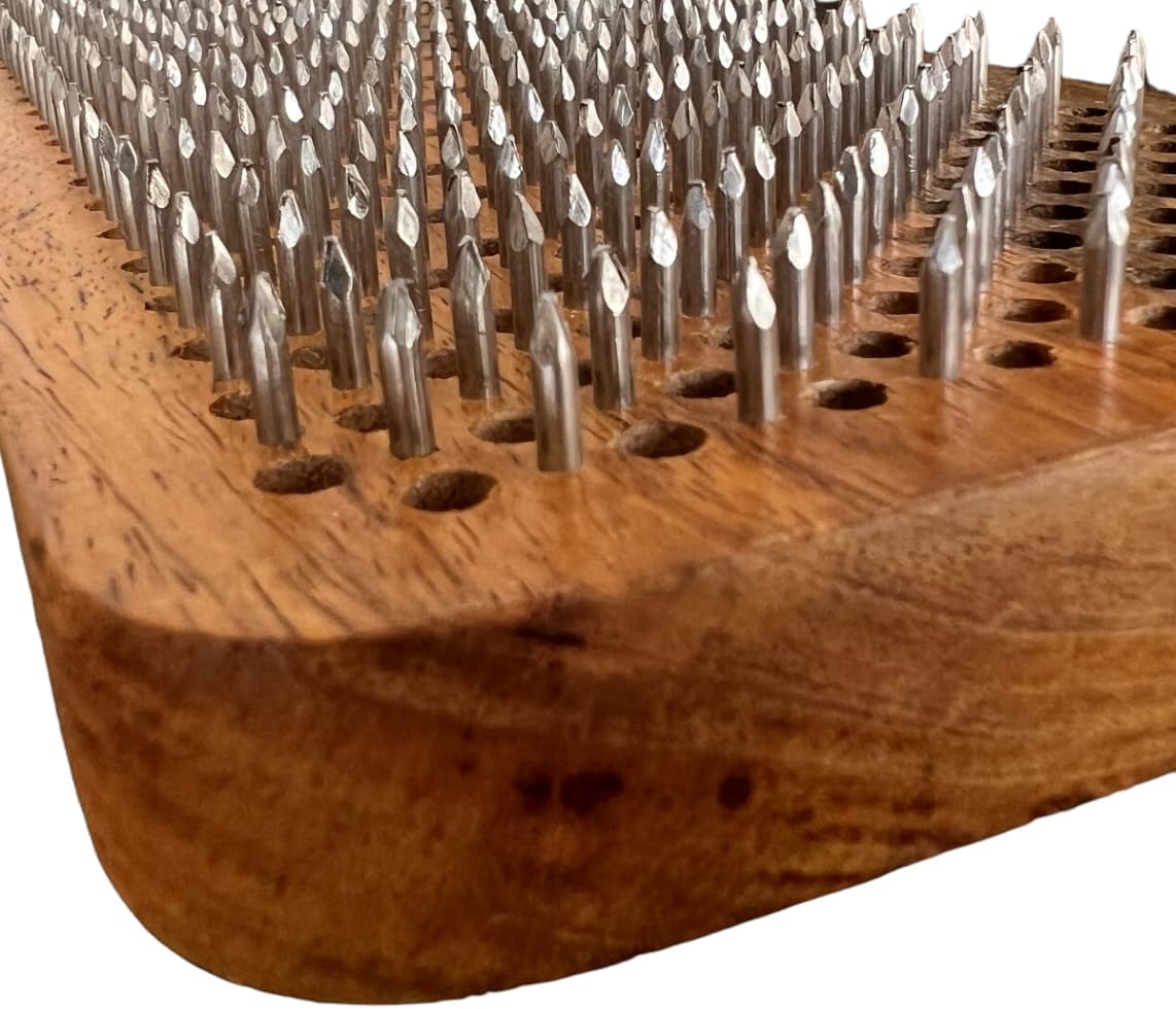 Handgemachtes Sadhu Board Nagelbrett, Elefant 8mm