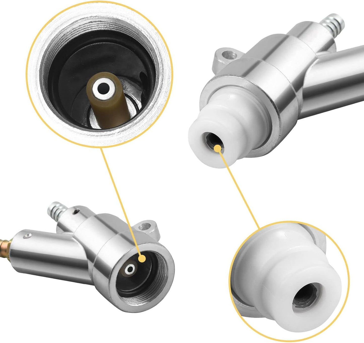 Luft-Sandstrahlpistole mit 8 mm Borkarbid-Düse