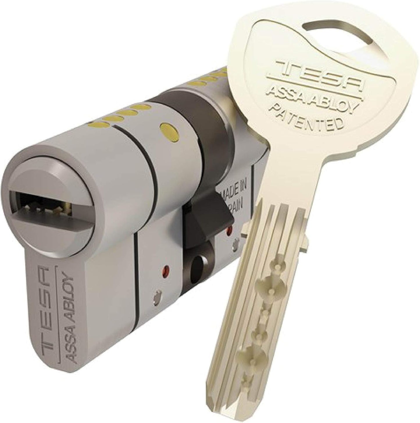 Zylinder T70 Lenkradadapter, 40 x 40 mm Vernickelt