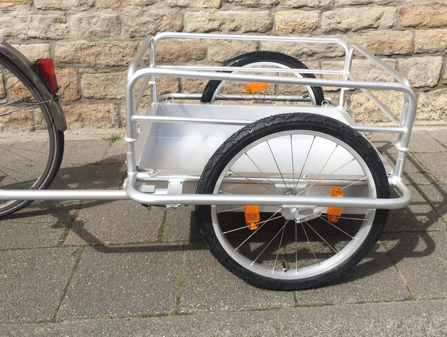 Klappbarer Fahrrad-Lastenanhänger, Premium