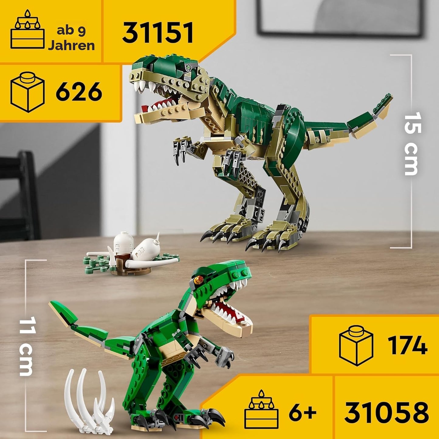 Dinosaurier, Single