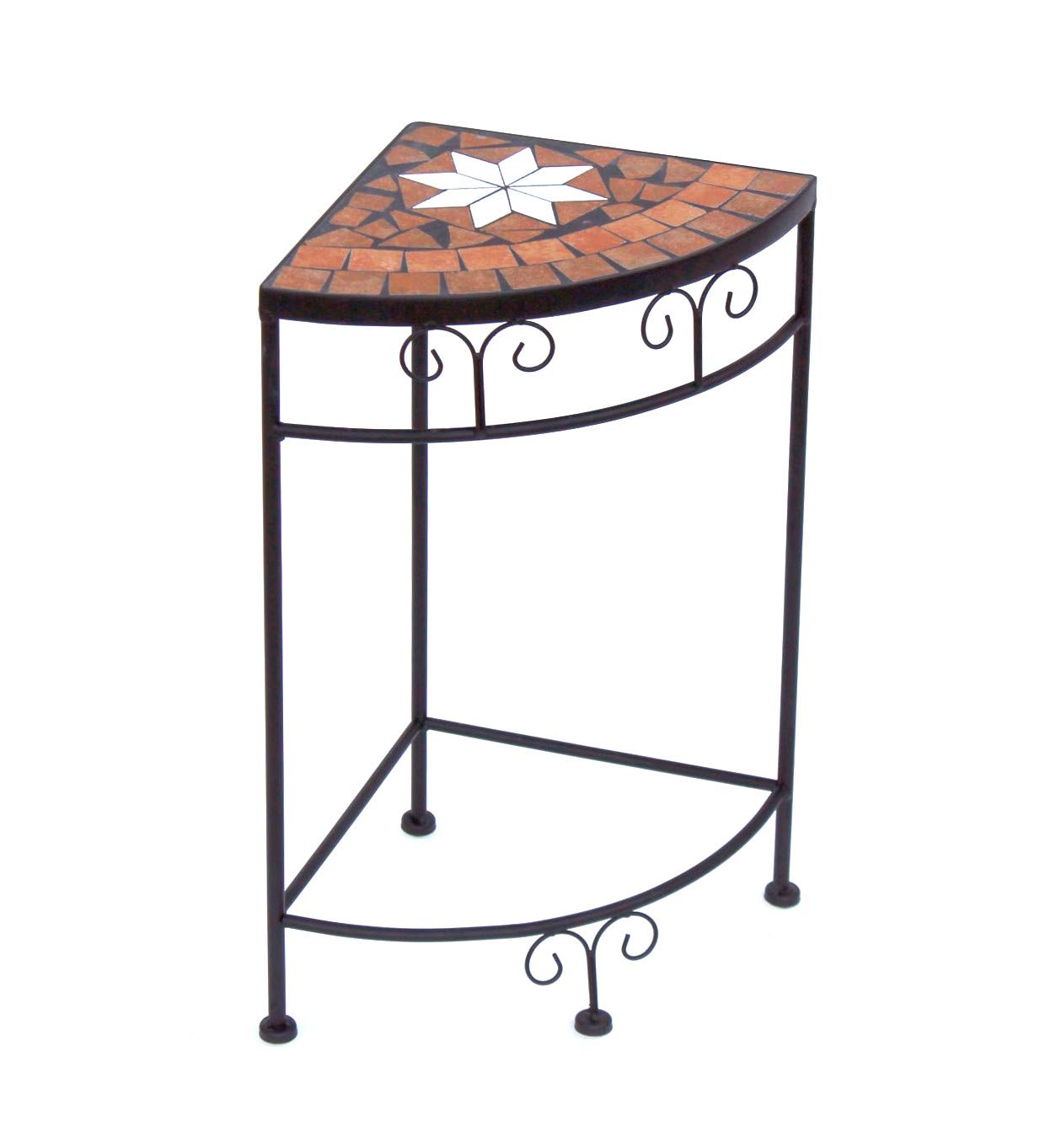 Eck-Blumenhocker Mosaik, Höhe 52 cm