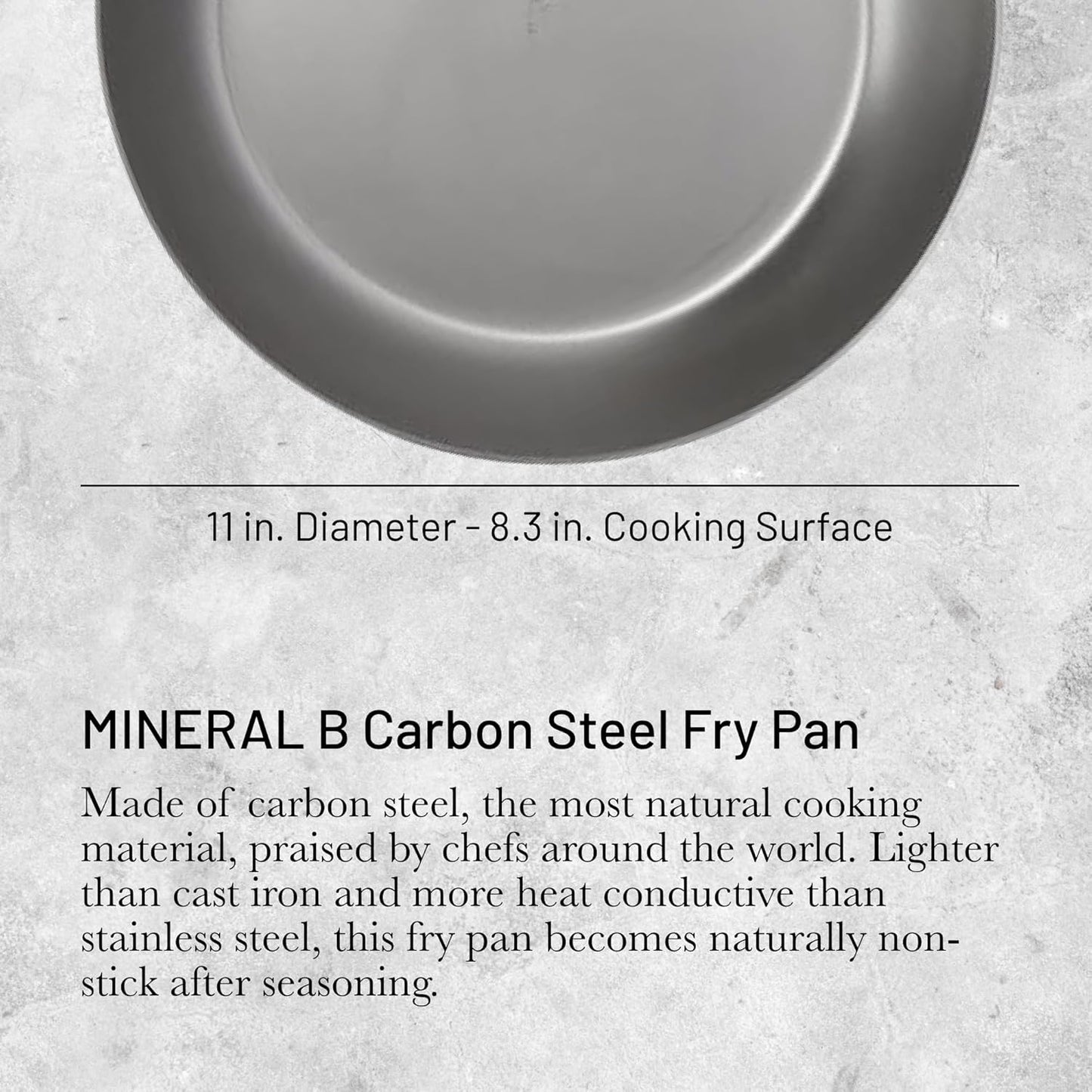 Bratpfanne Mineral B Element Pro, Durchmesser 28 cm