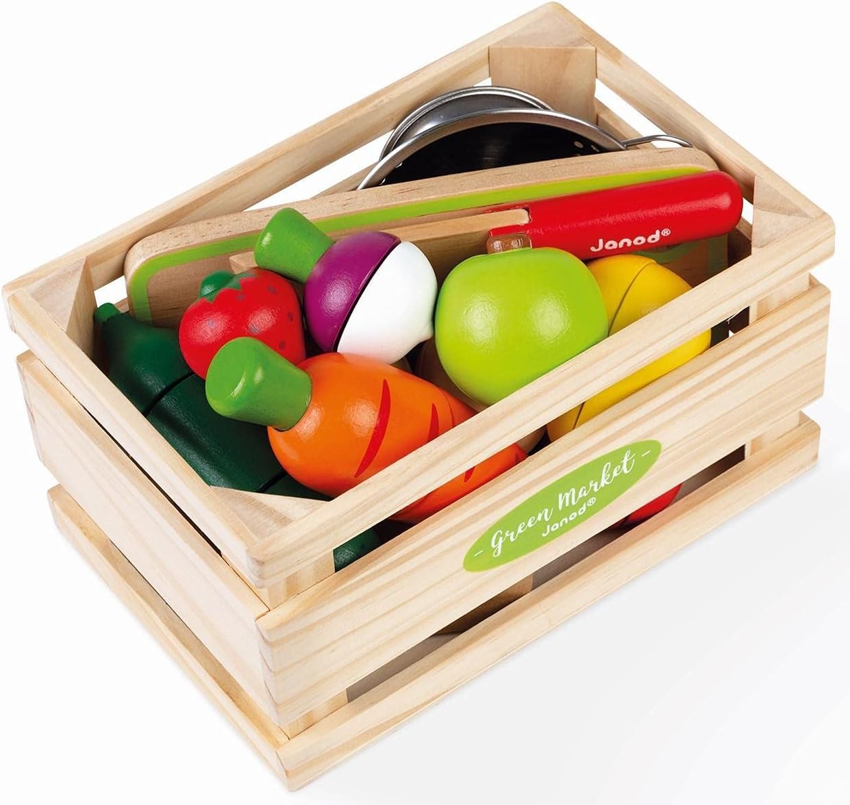Maxi Obst- und Gemüse-Set, Maxi-Set Obst & Gemüse - 12 Zubehörteile