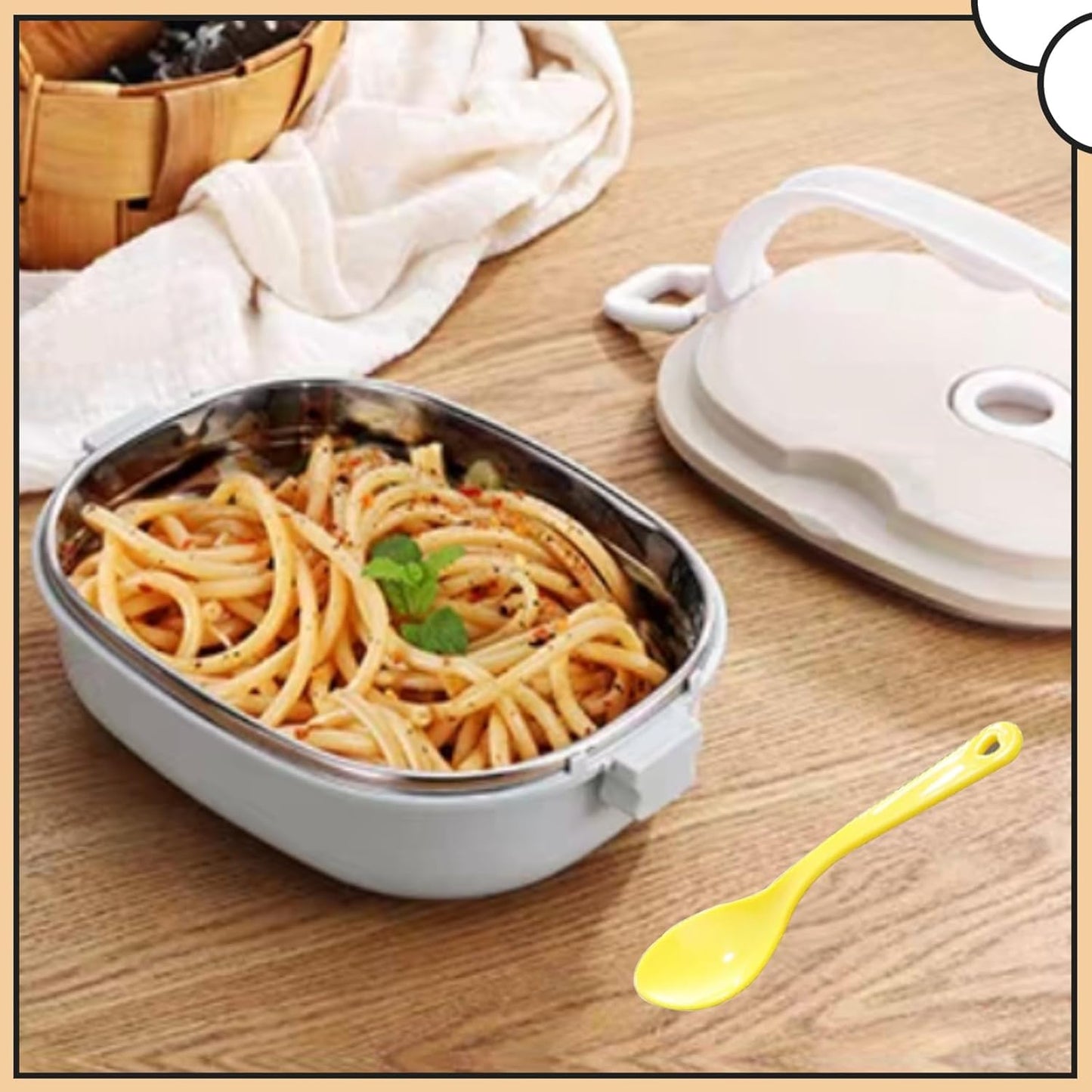Lunchbox für Arbeit, Schule & Picknick, 900ml