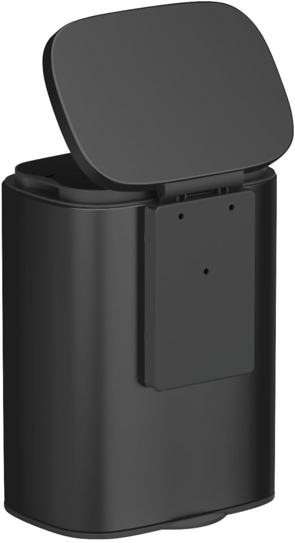 Wandkosmetikeimer Sare, Schwarz
