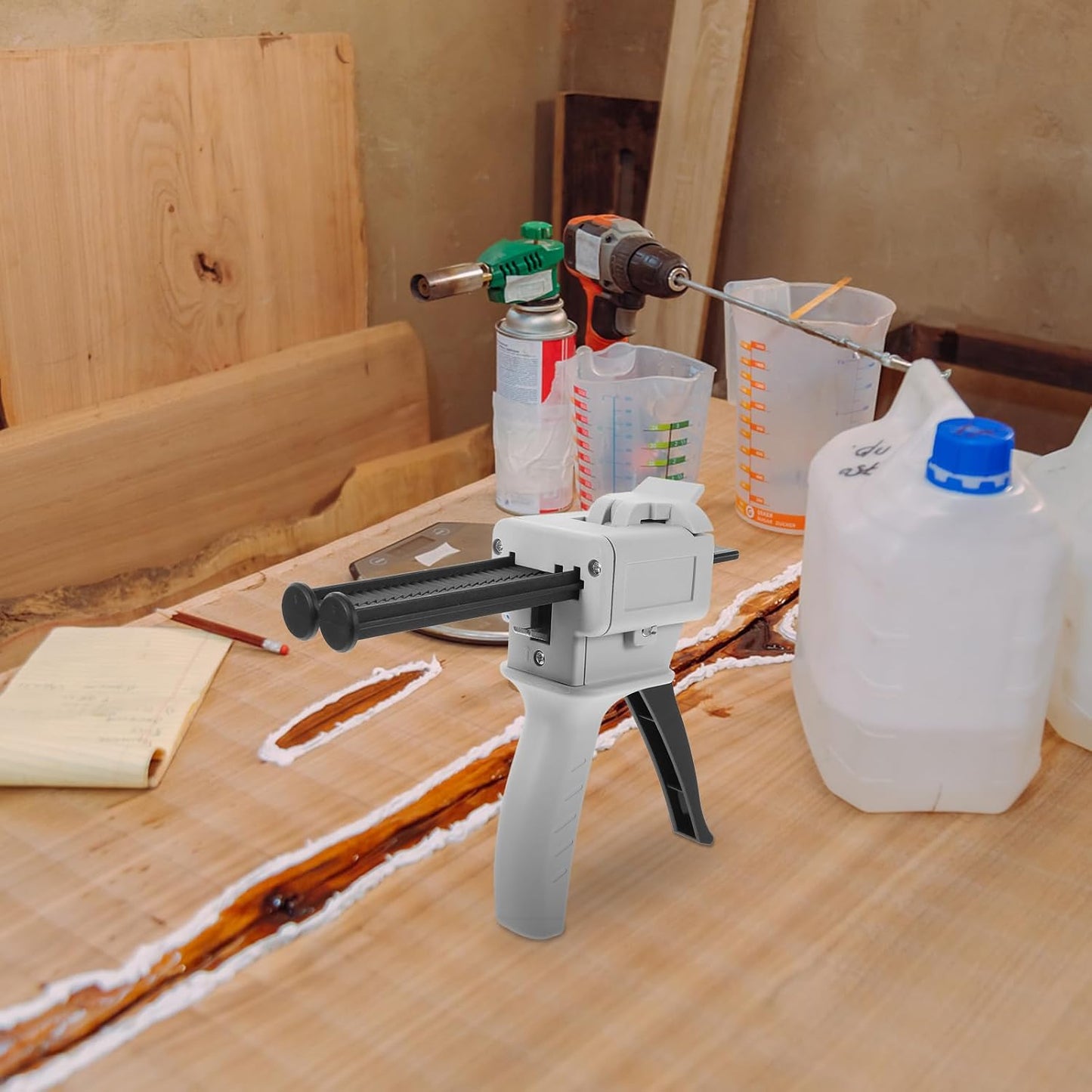 Manuelle Applikatorpistolen für Epoxid