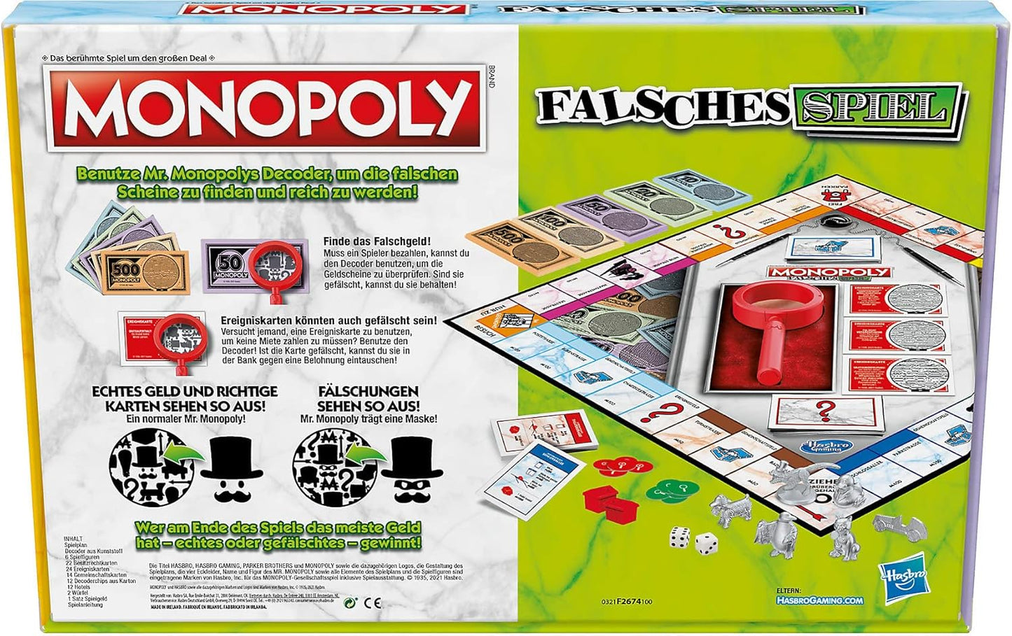 Monopoly Falsches Spiel, Monopoly Falsches Spiel Single