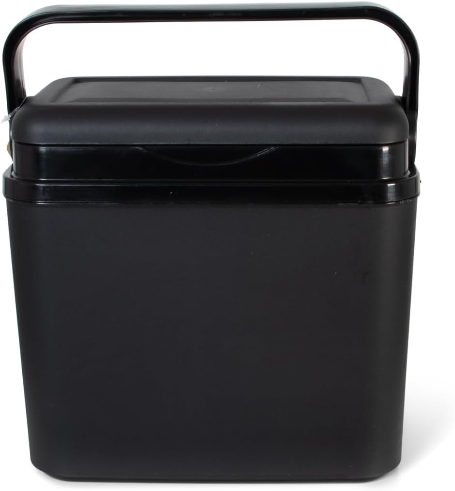 Robuste Kühlbox, Schwarz 10 Liter