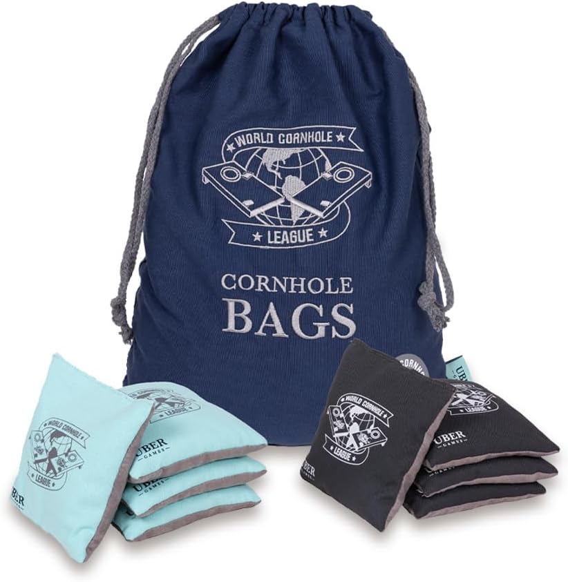 World Cornhole League - Cornhole Bags, Grün-Grau