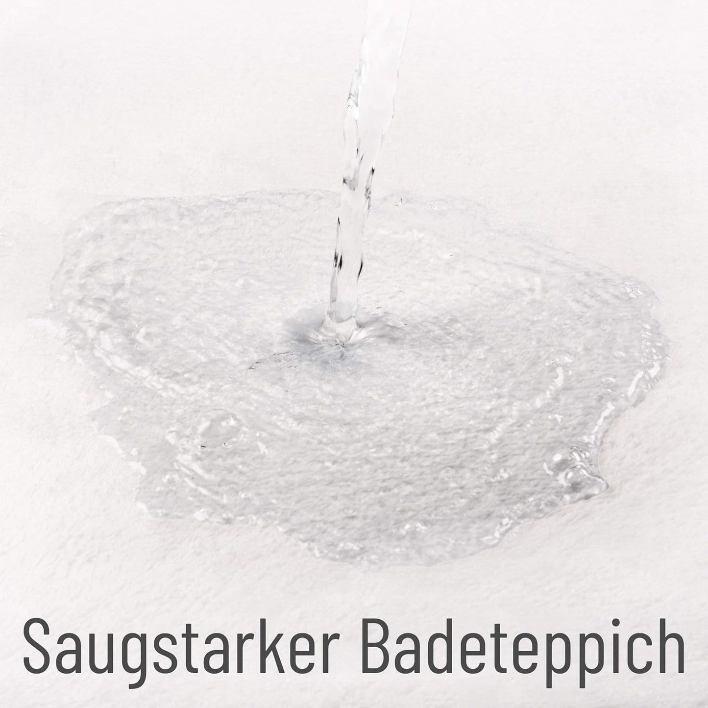 Rutschfester Badteppich, waschbar und weich, Purple Dust 70 x 110 cm (Rechteckig)