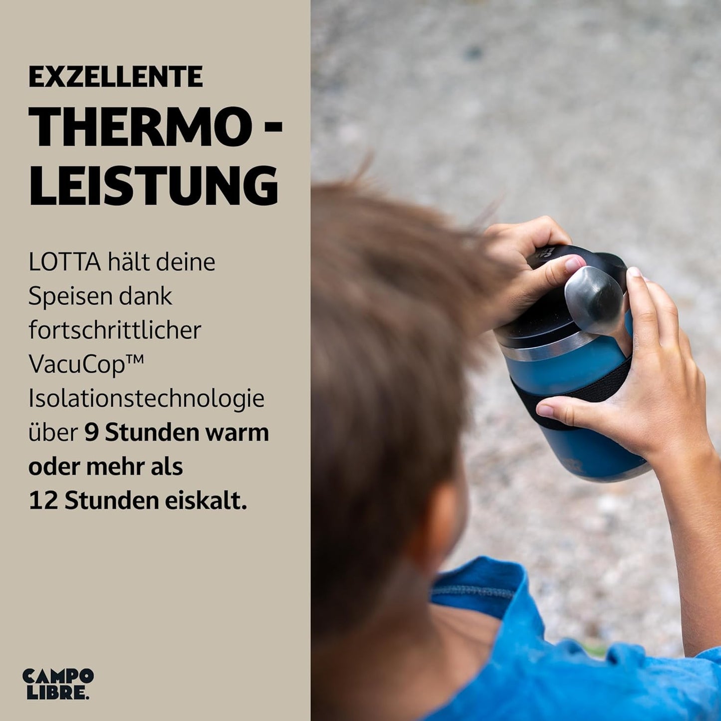 Thermobehälter Lotta, 600ml Neptune Blue
