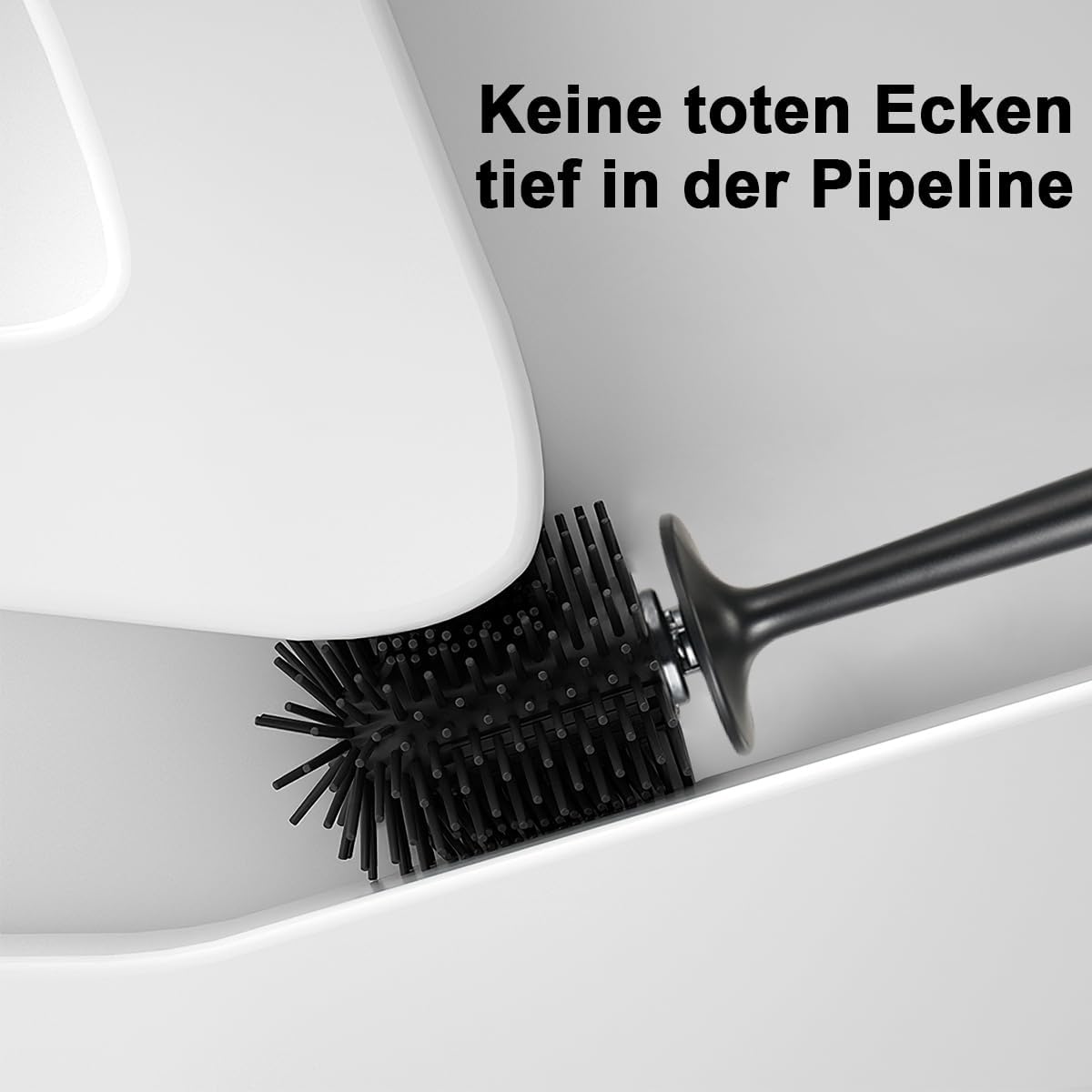WC-Bürste, Schwarz