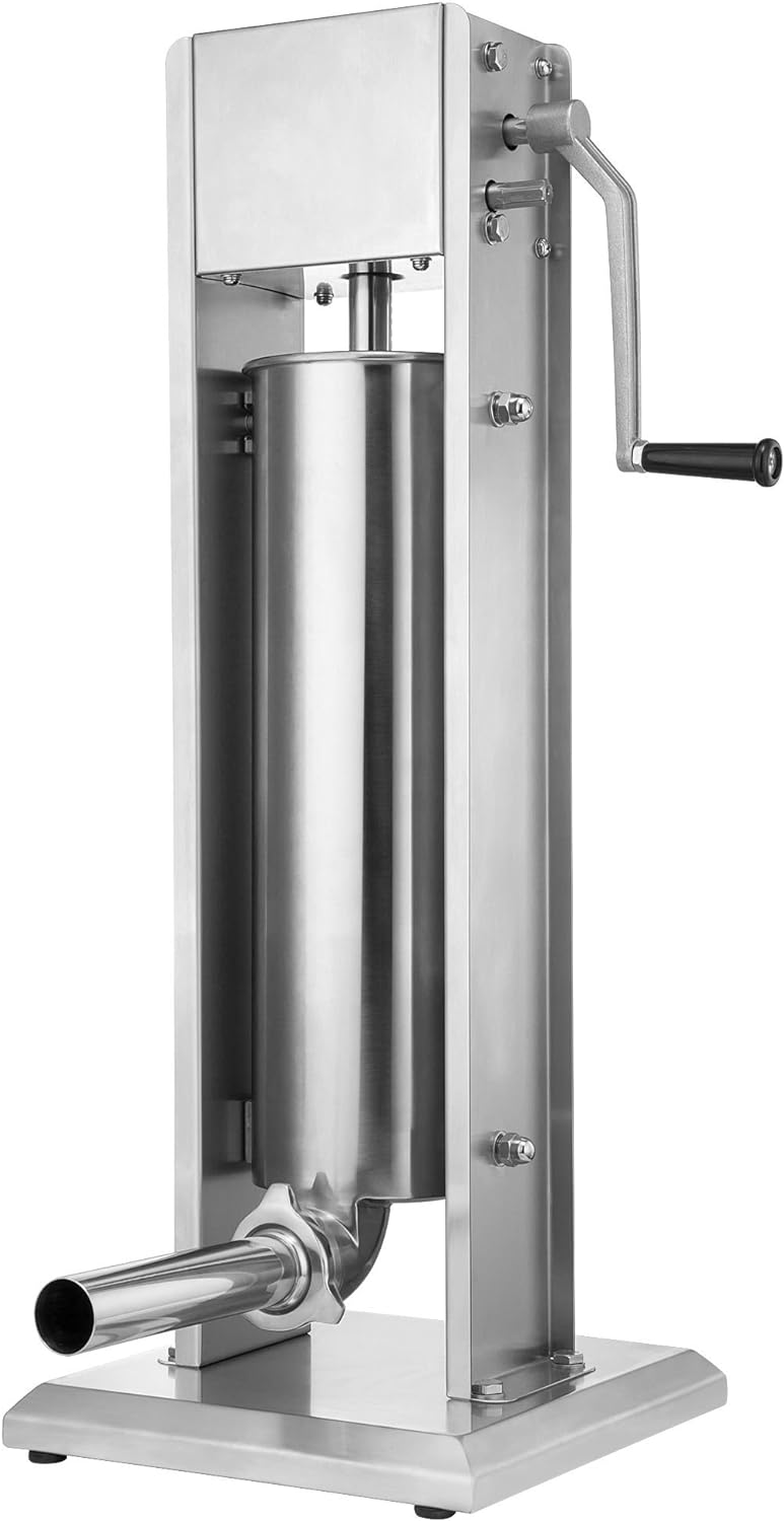 Wurstfüllmaschine, 7 Liter; Silber
