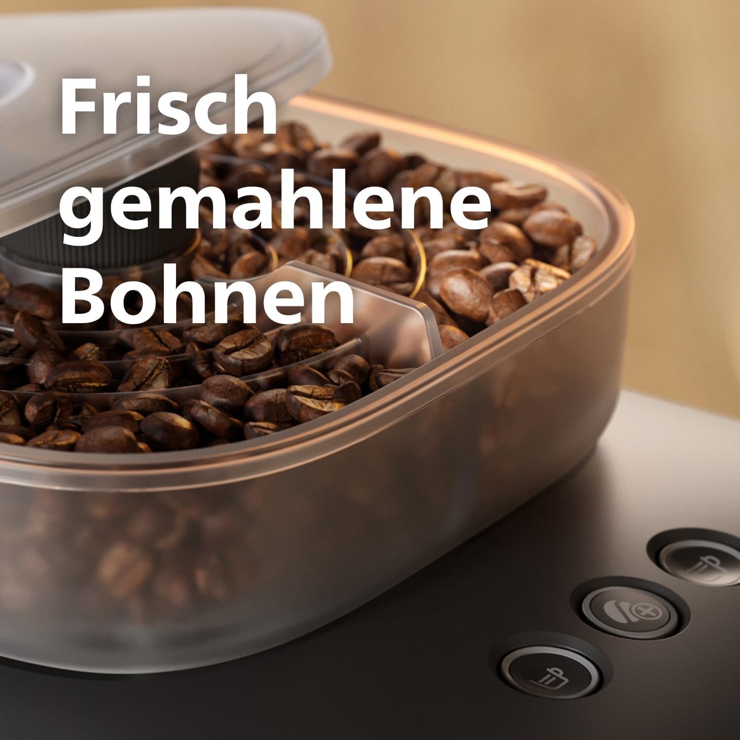 Baristina Espressomaschine mit Bean-Swap & Dual-Bohnenbehälter, BAR320/60